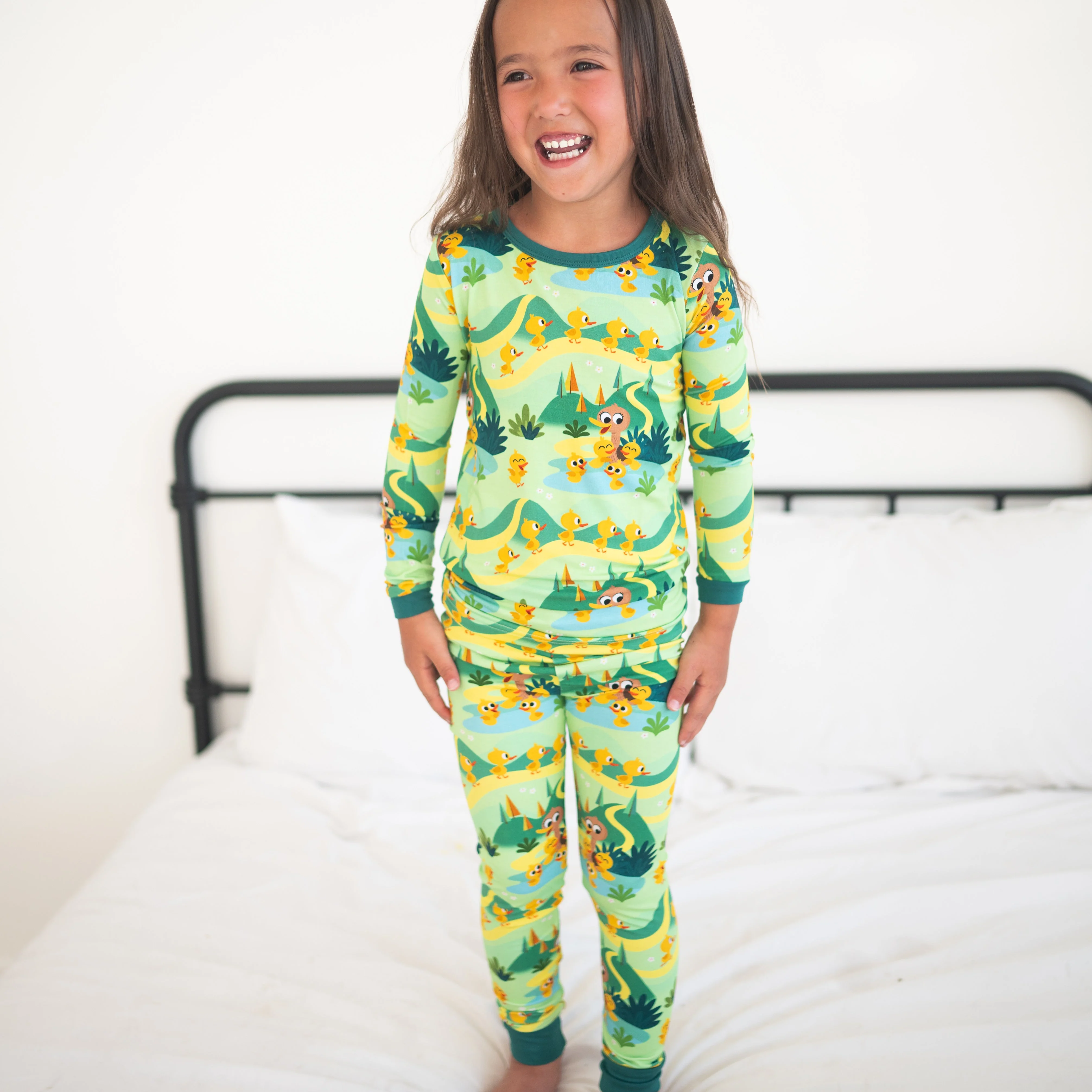 Super Simple™ 5 Little Ducks - Classic Fit PJ Set - Tencel™ Modal - Image 3