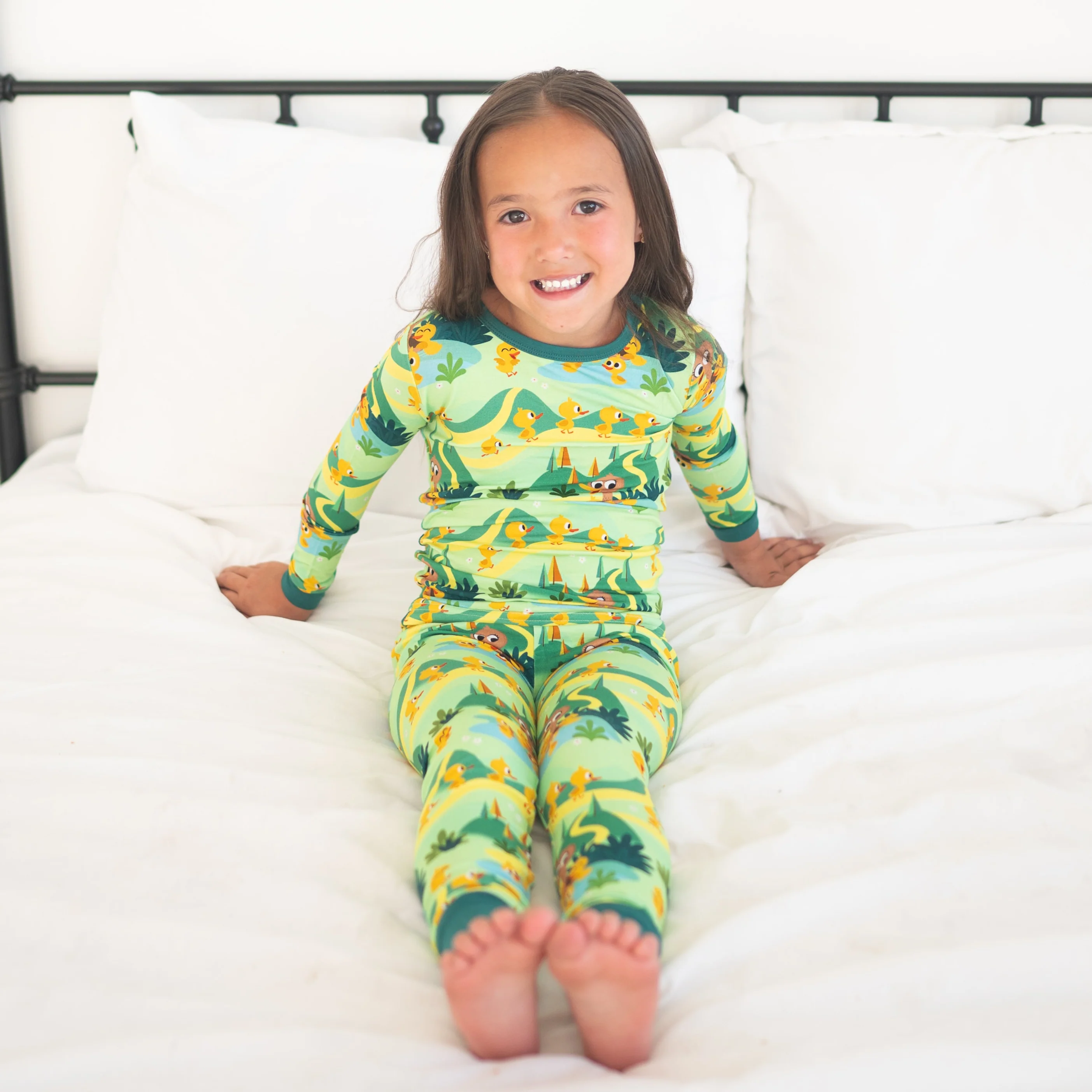 Super Simple™ 5 Little Ducks - Classic Fit PJ Set - Tencel™ Modal - Image 4