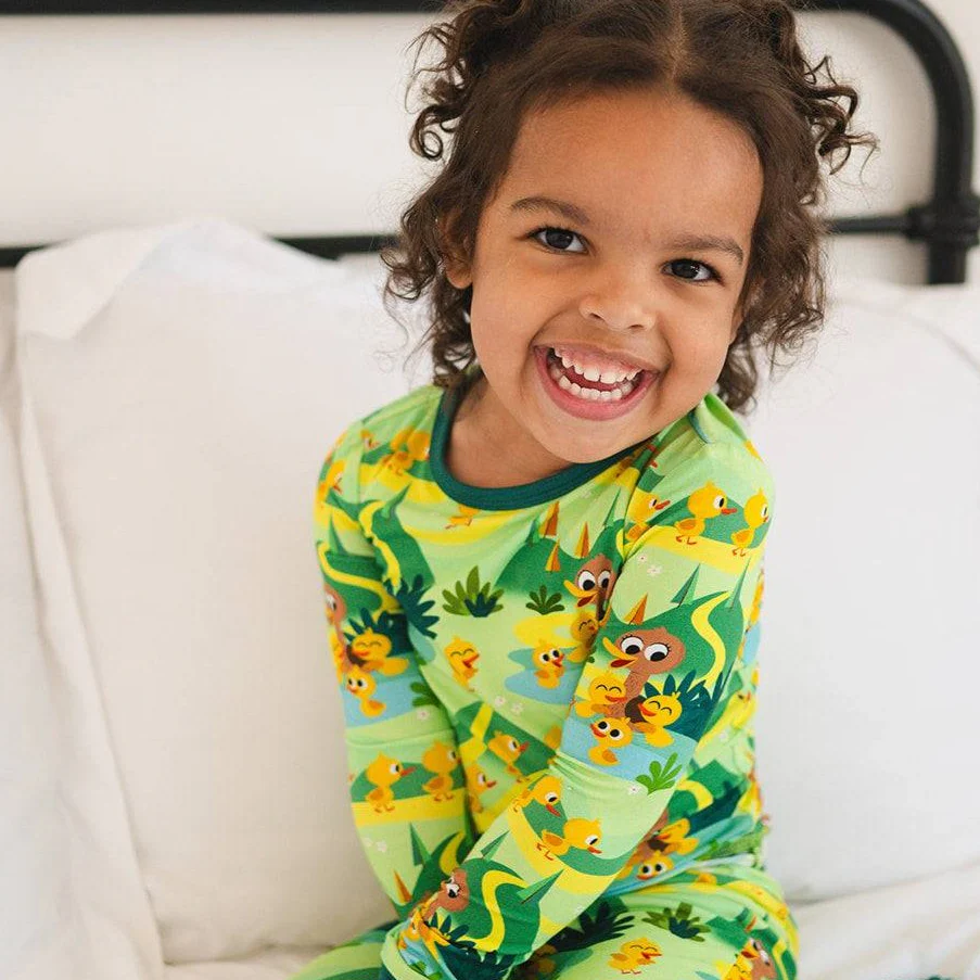 Super Simple™ 5 Little Ducks - Classic Fit PJ Set - Tencel™ Modal - Image 8