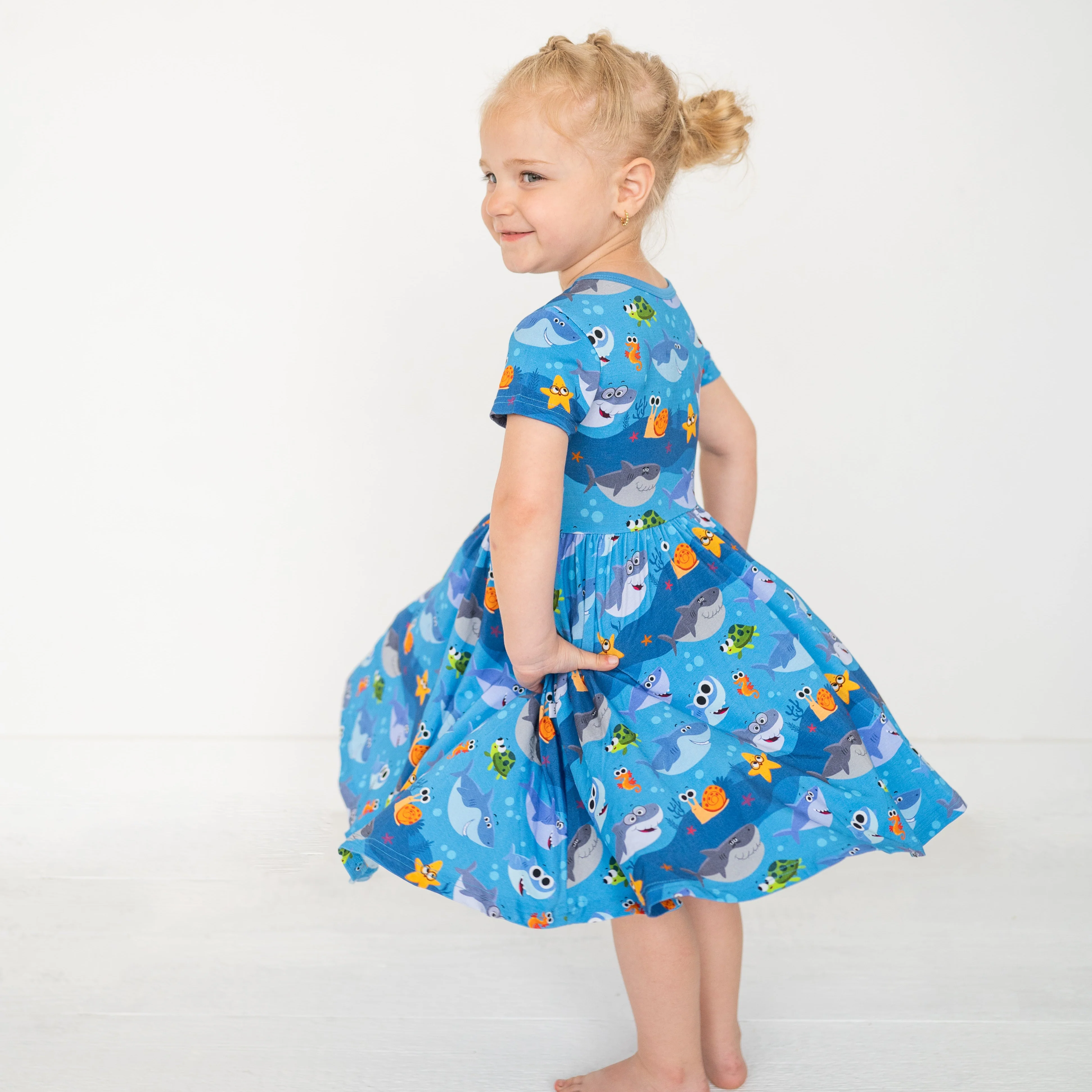 Super Simple™ Baby Shark - Dress - Luxe Bamboo - Image 3