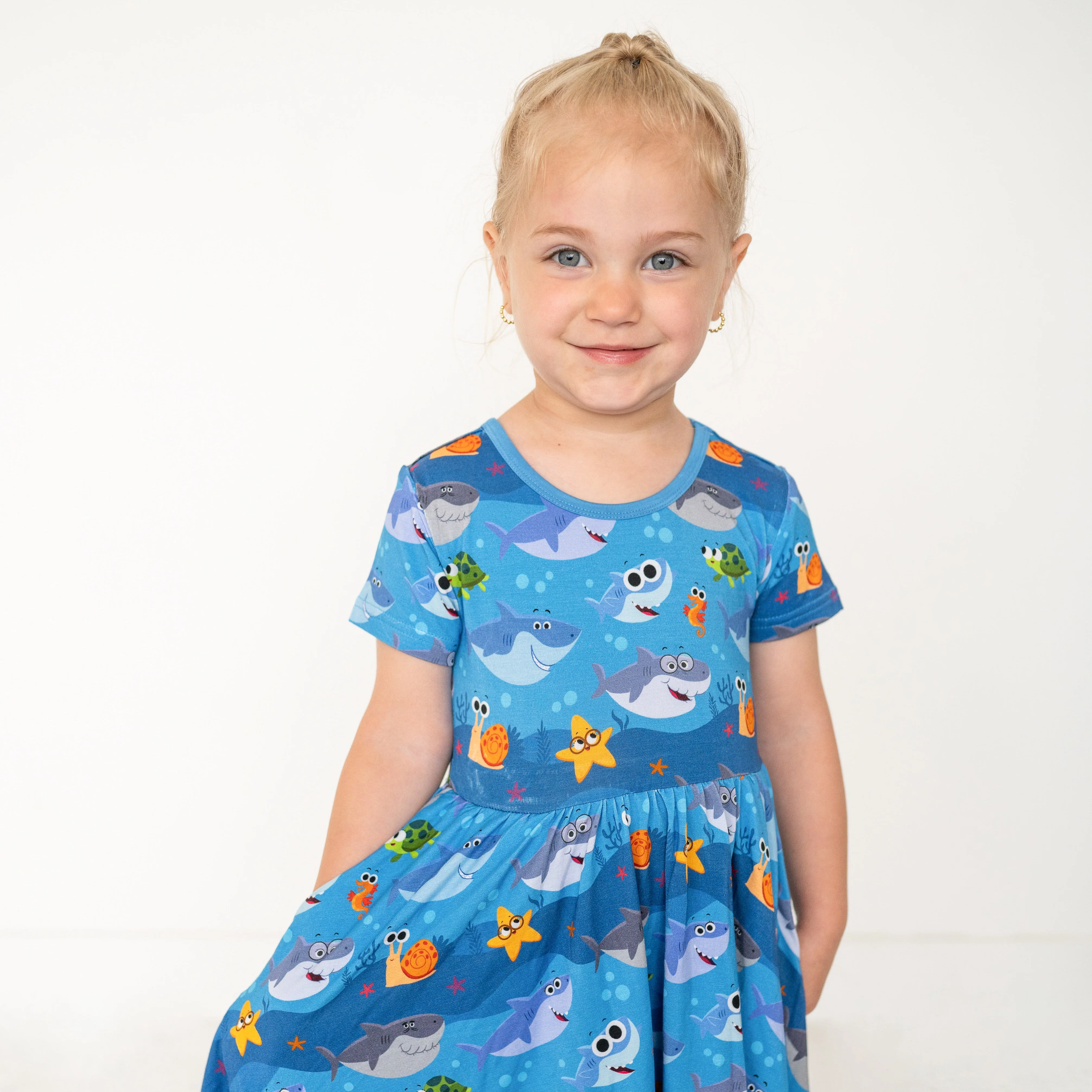 Super Simple™ Baby Shark - Dress - Luxe Bamboo - Image 6