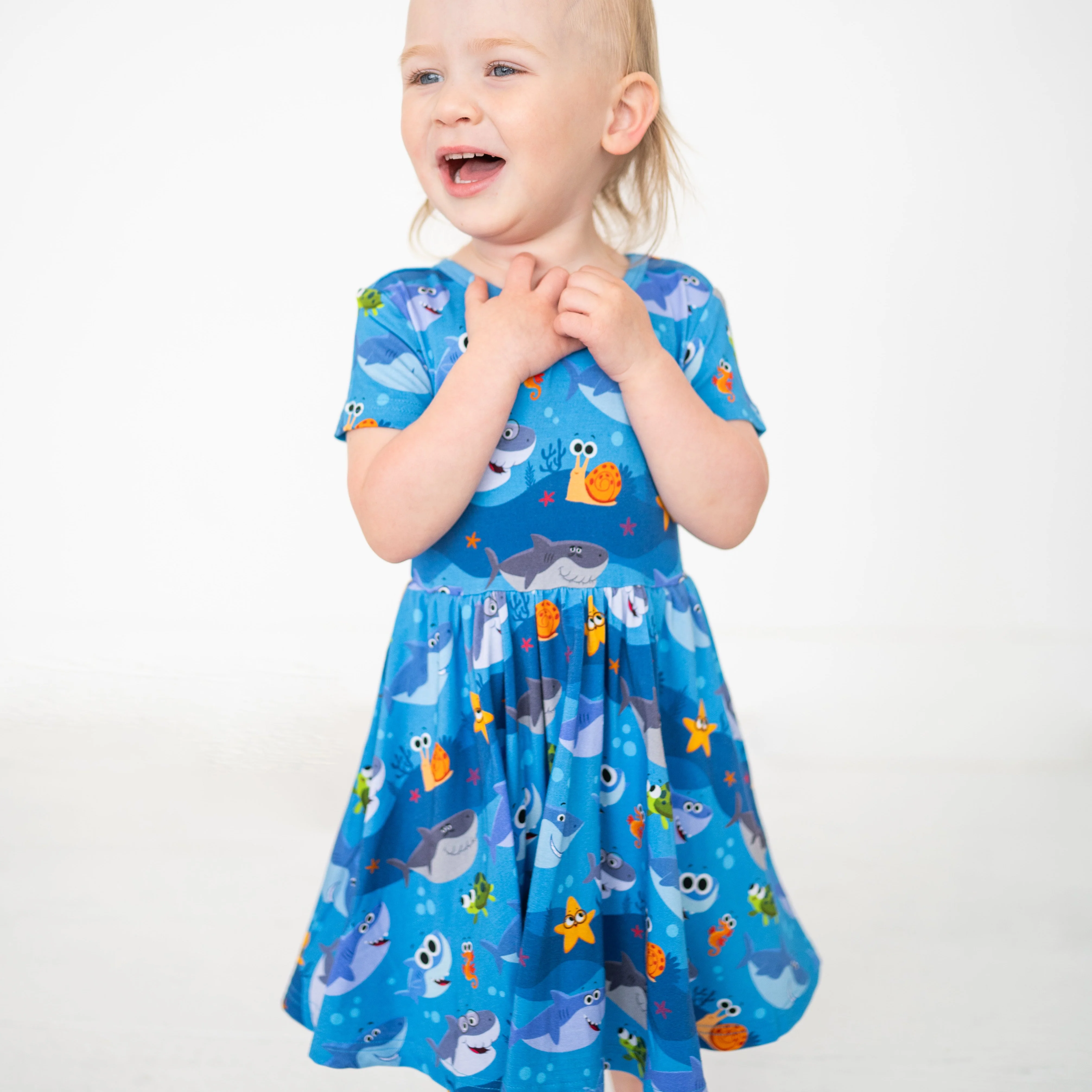 Super Simple™ Baby Shark - Dress - Luxe Bamboo - Image 7