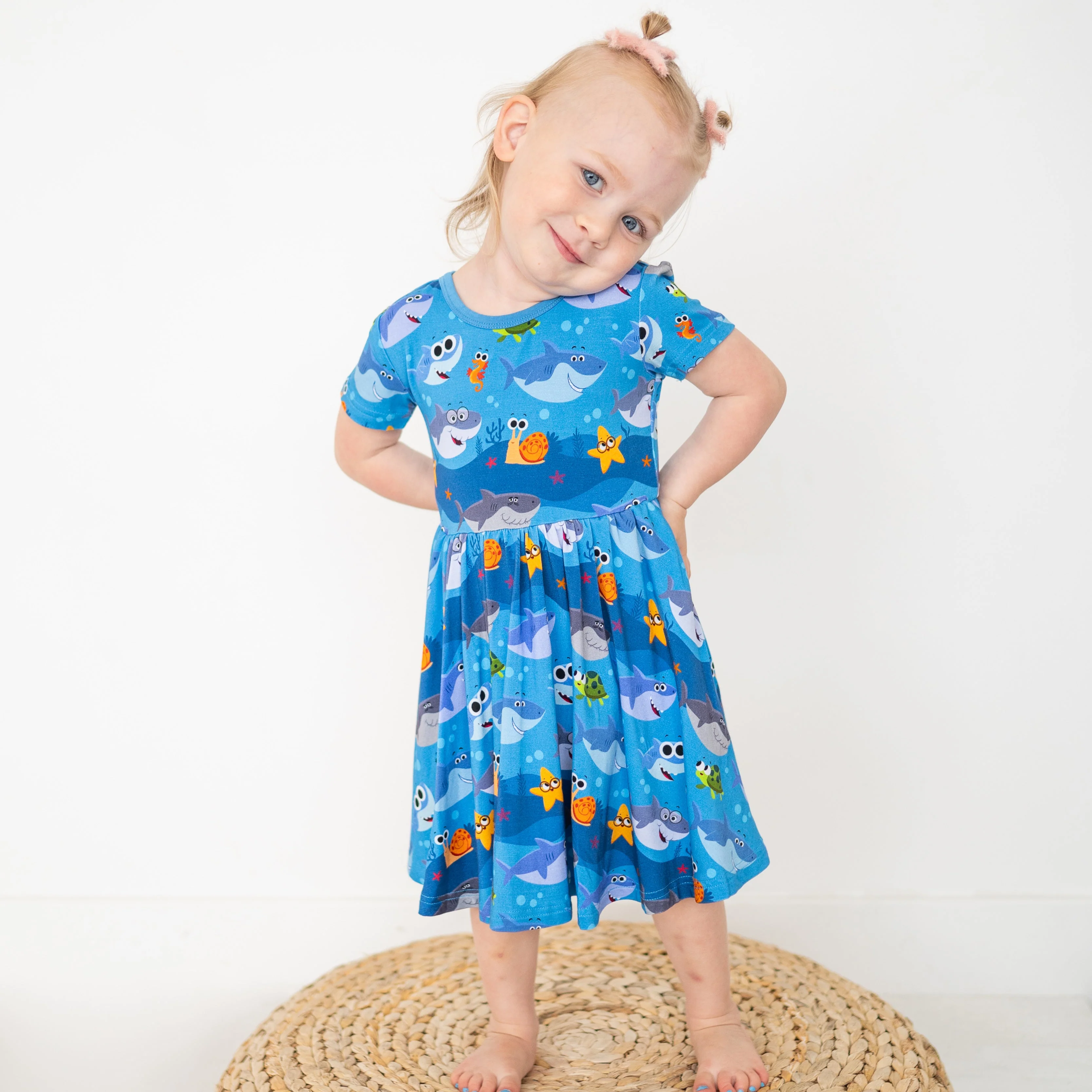 Super Simple™ Baby Shark - Dress - Luxe Bamboo - Image 8