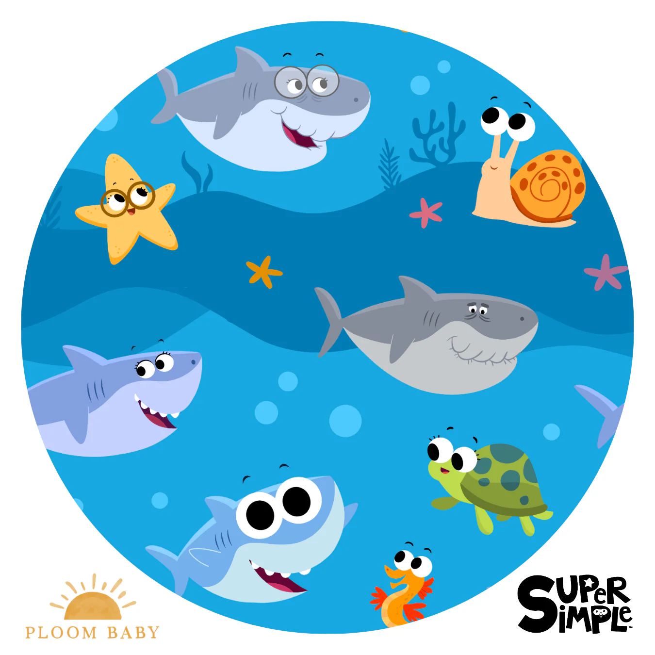 Super Simple™ Baby Shark - Dress - Luxe Bamboo - Image 9