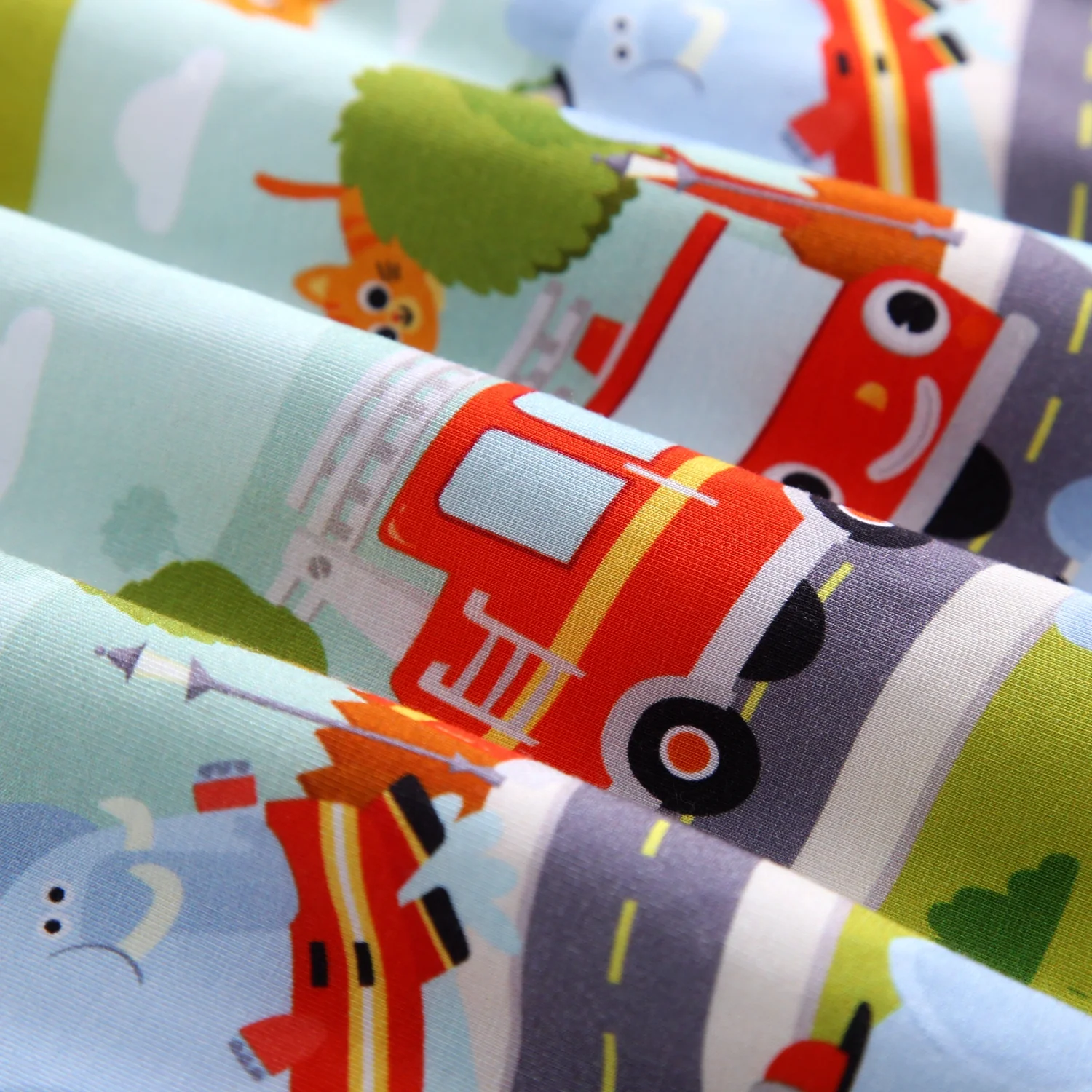 Couch Luxe Plushy - Super Simple™ Here Comes the Firetruck - Tencel™ Modal - Image 11