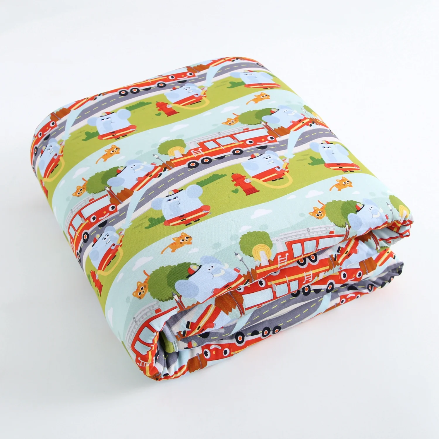 Couch Luxe Plushy - Super Simple™ Here Comes the Firetruck - Tencel™ Modal - Image 8