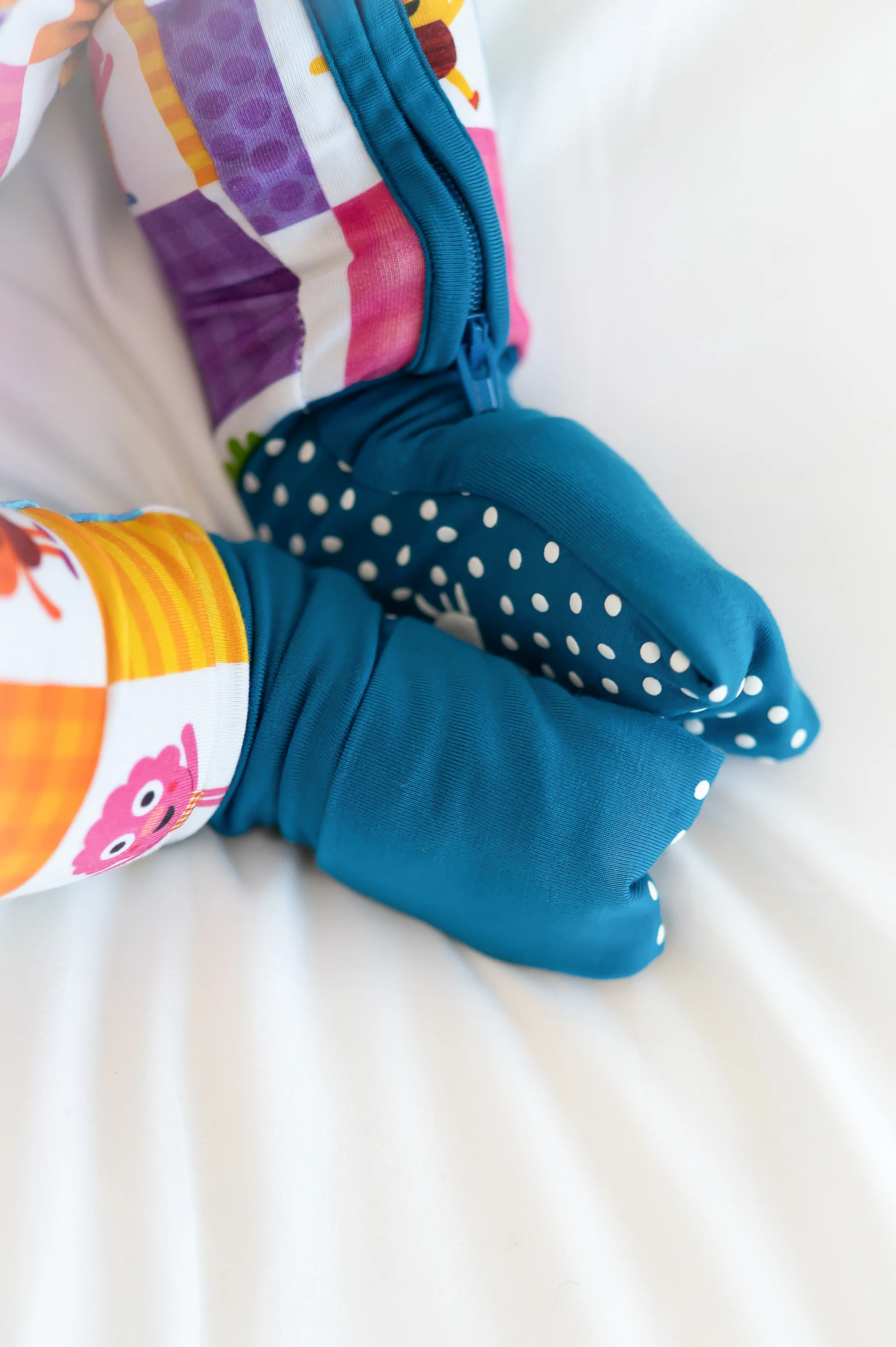 Flexi- Fit Zip PJ - Super Simple™ Noodle & Pals - If You're Happy - Tencel Modal - Image 7