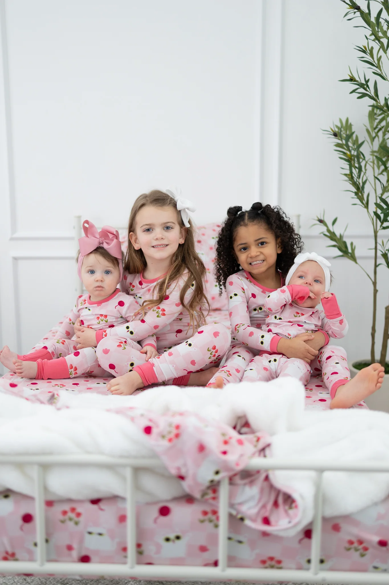 Classic & Grow with me PJ Set - Super Simple™ Peek-a-Boo Cat - Tencel™ Modal - Image 9