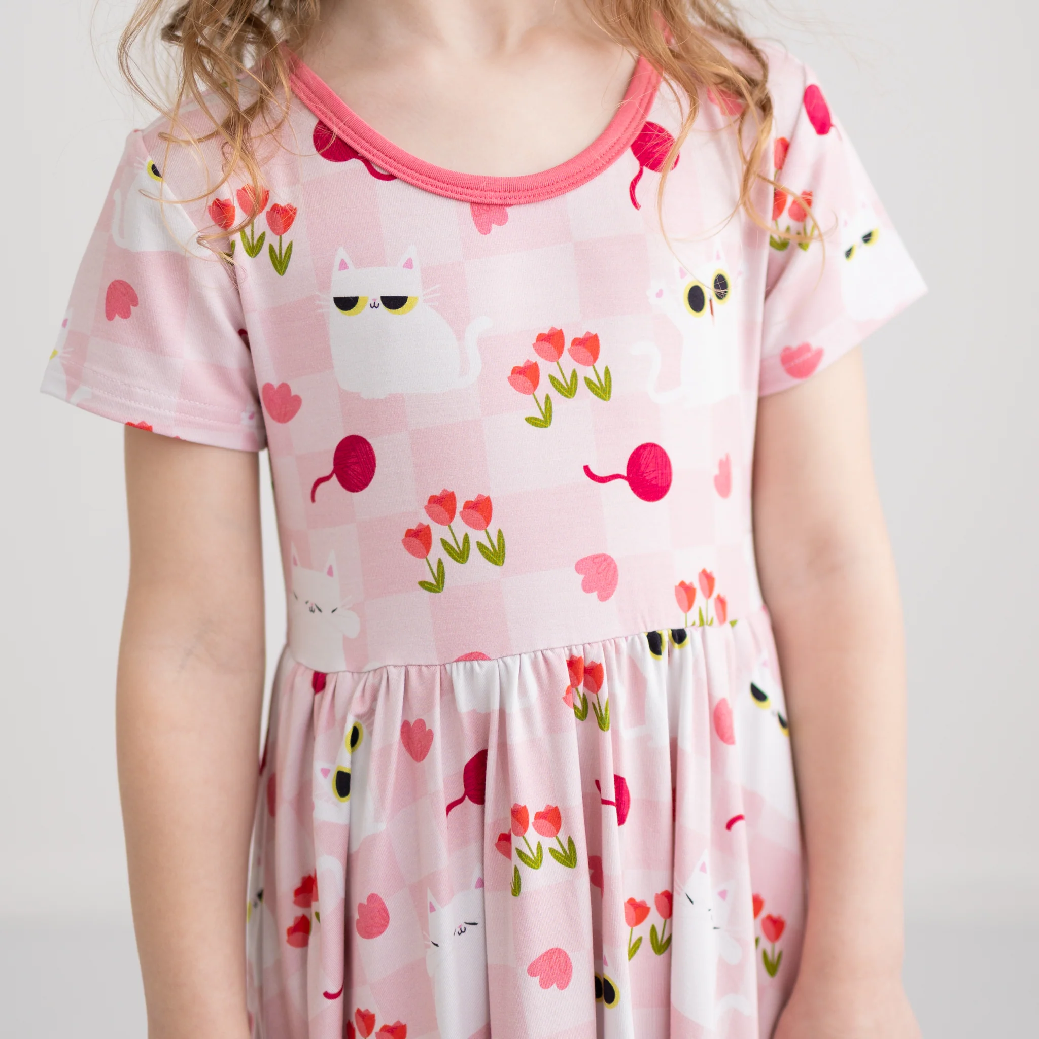 Dress - Super Simple™ Peek-a-Boo Cat - Tencel™ Modal - Image 3