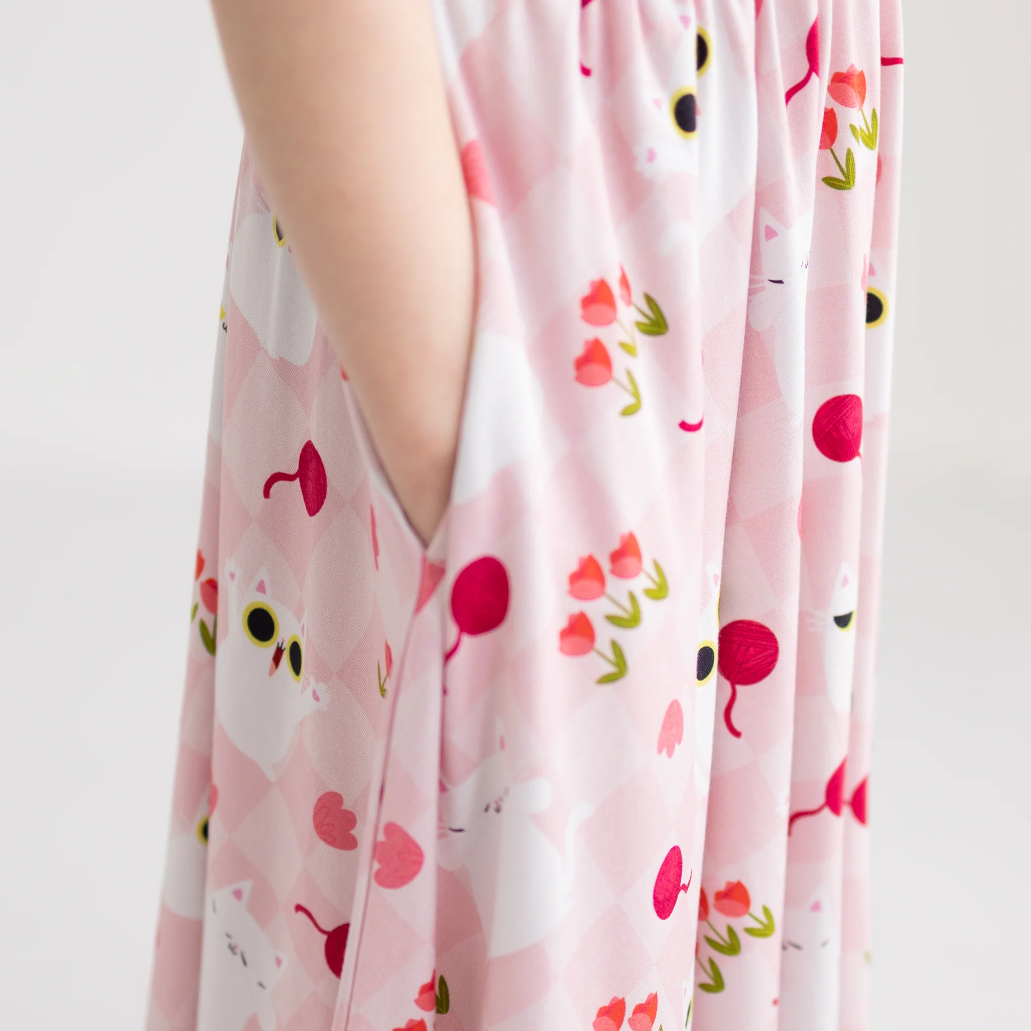 Dress - Super Simple™ Peek-a-Boo Cat - Tencel™ Modal - Image 5
