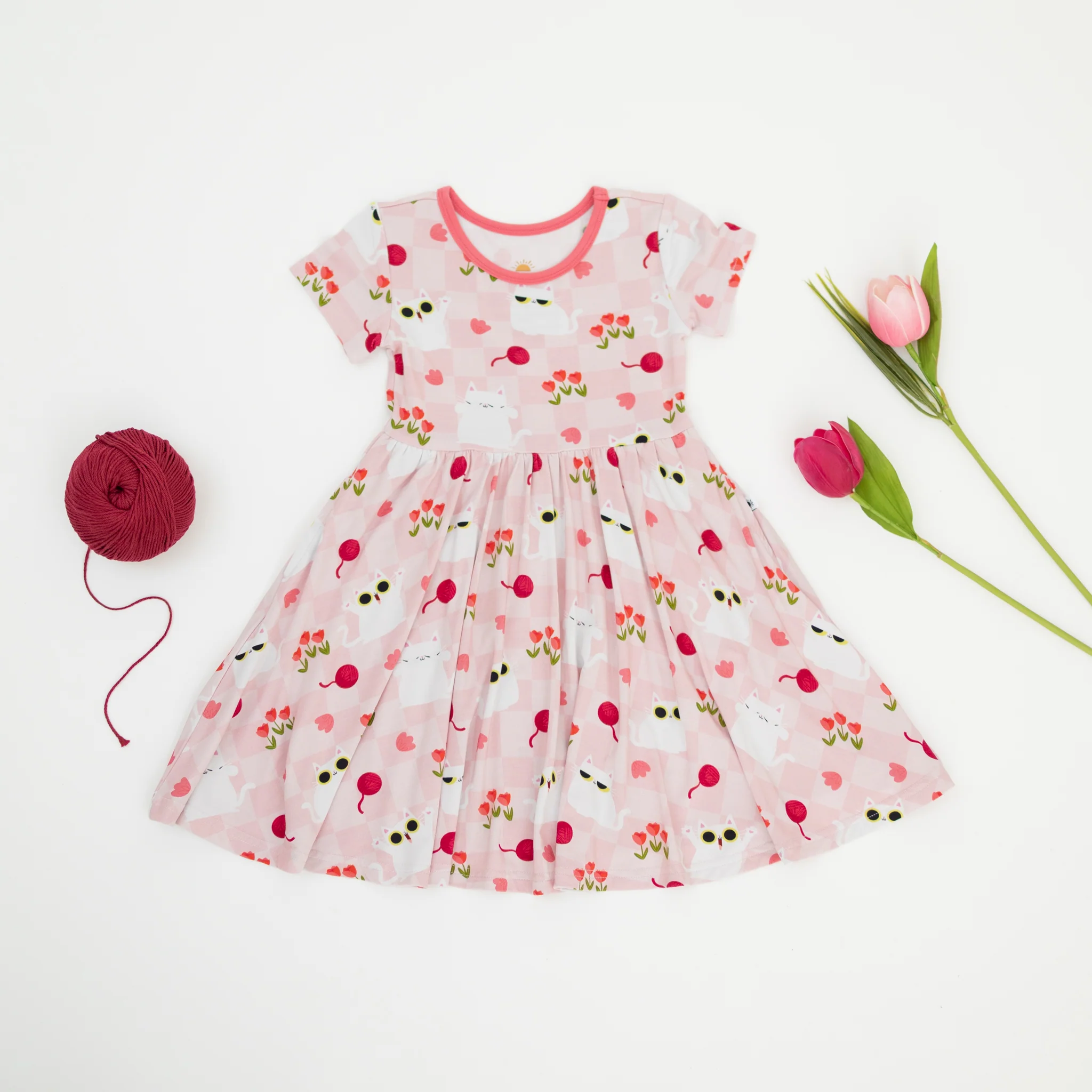 Dress - Super Simple™ Peek-a-Boo Cat - Tencel™ Modal - Image 6