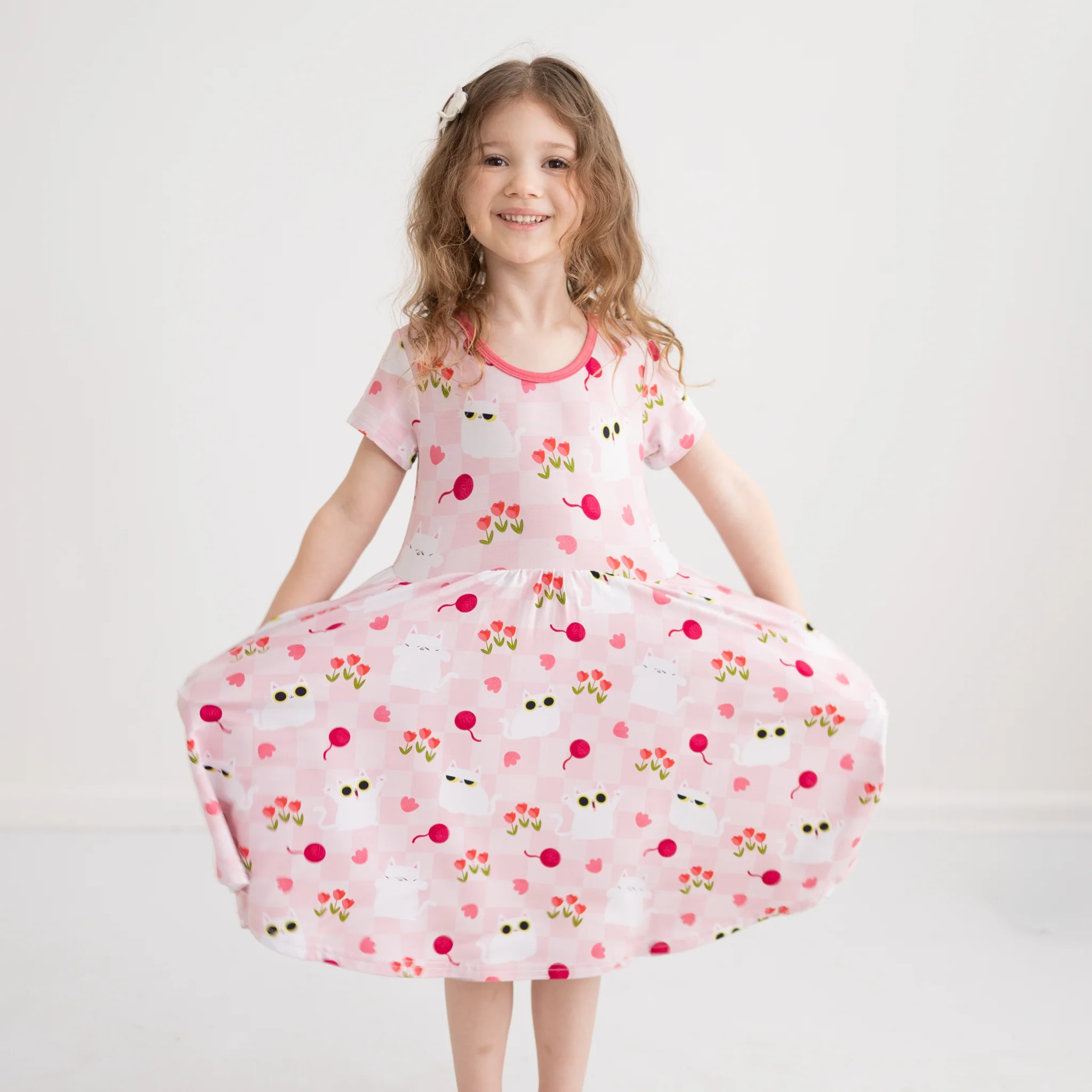 Dress - Super Simple™ Peek-a-Boo Cat - Tencel™ Modal - Image 8