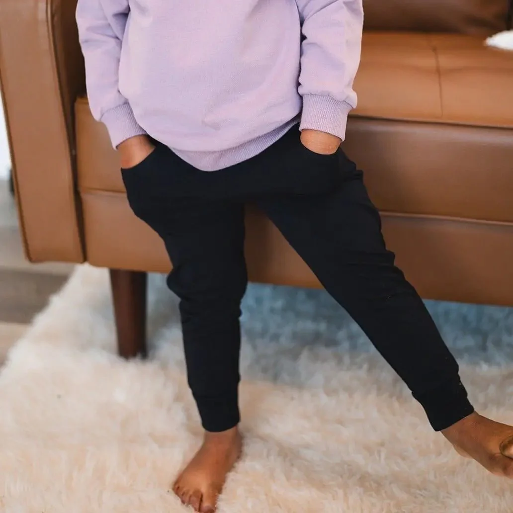 PREORDER - SHIPS SEPTEMBER- T-shirt & Jogger Set - Super Simple™ Monster Party - Tencel Modal - Image 6