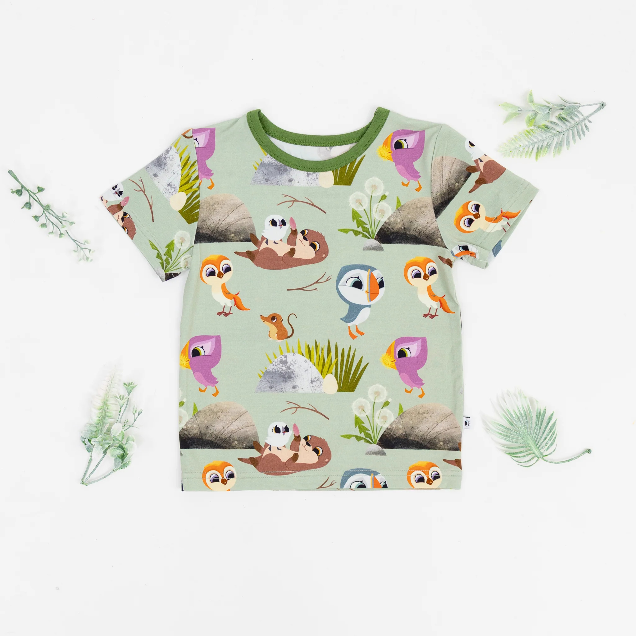 T-shirt - Puffin Rock™ -The Burrow - Tencel™ Modal - Image 2