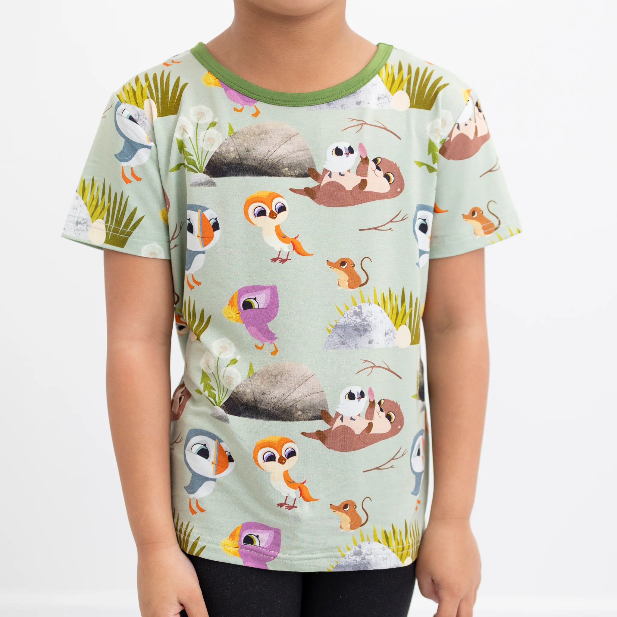 T-shirt - Puffin Rock™ -The Burrow - Tencel™ Modal - Image 3