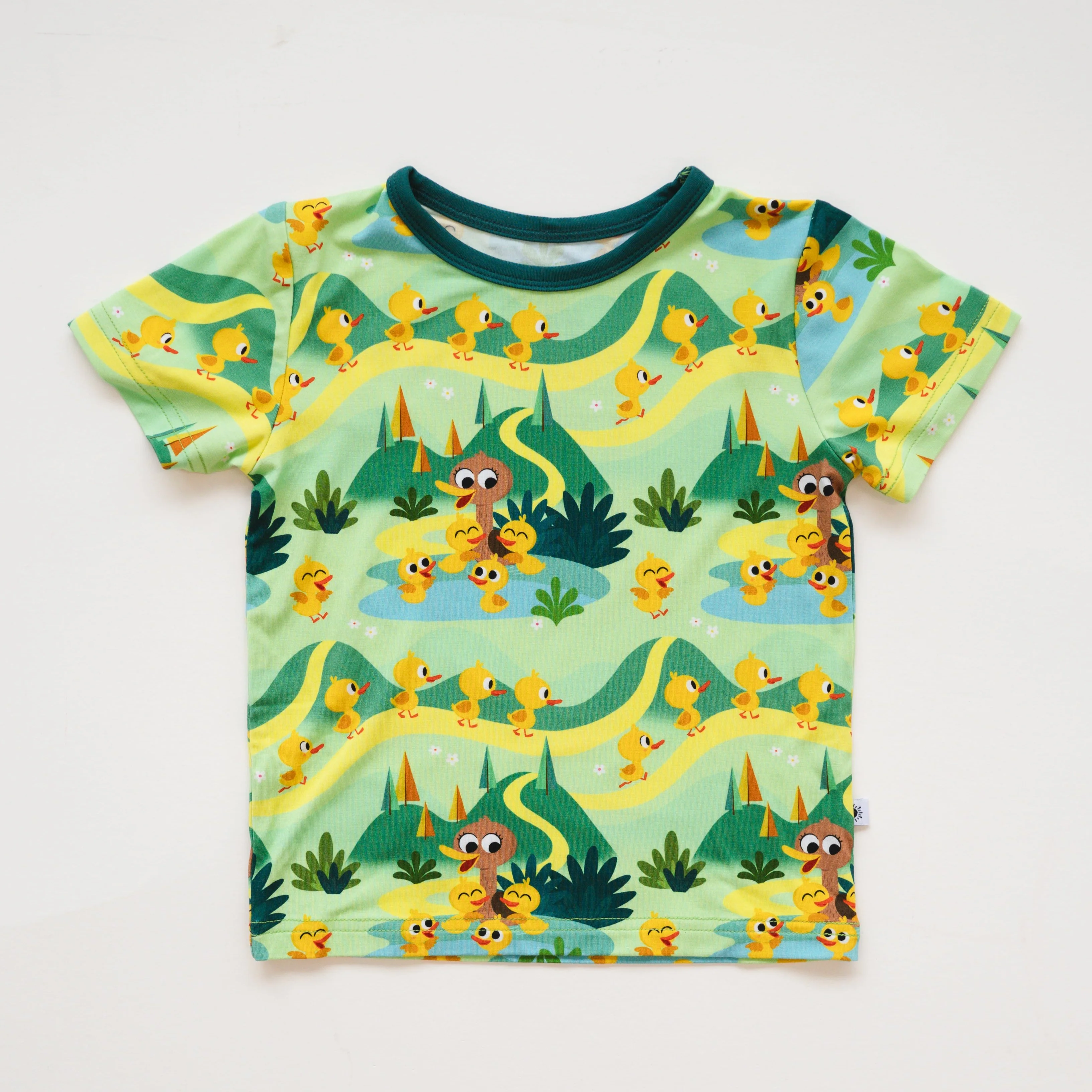 T-Shirt - Super Simple™ 5 Little Ducks - Luxe Bamboo - Image 3