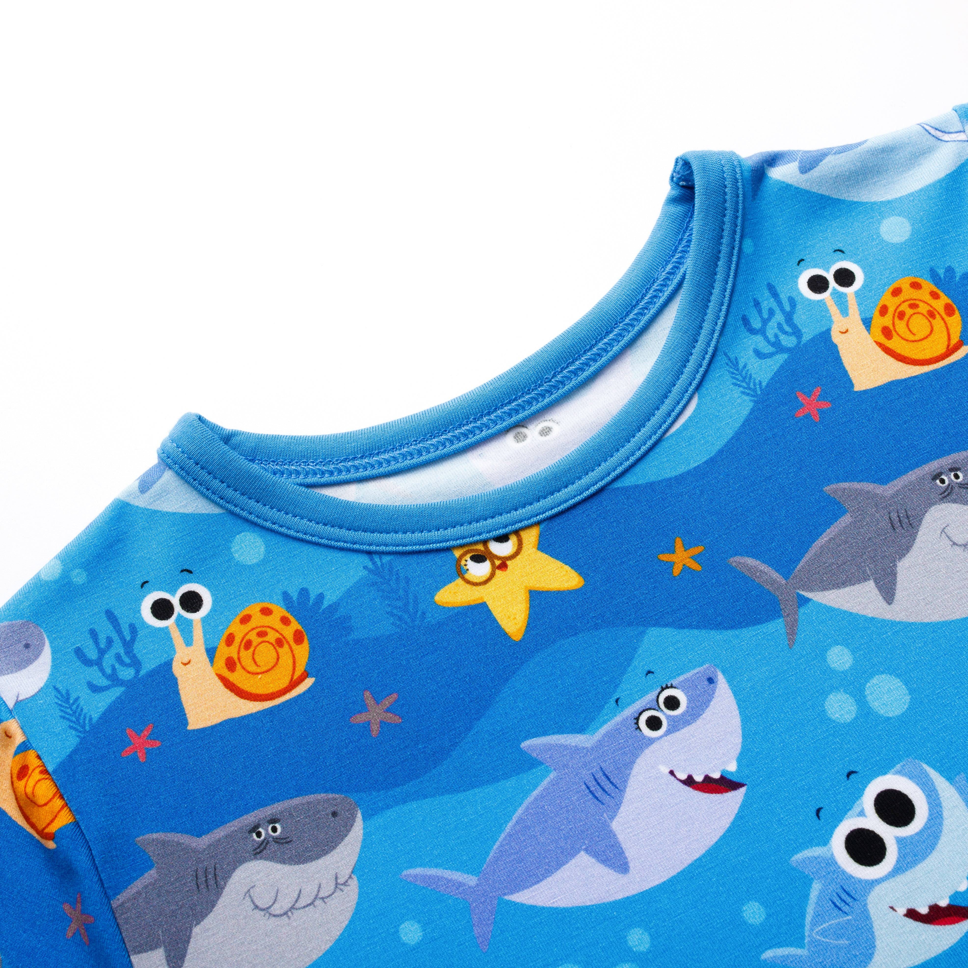 T-shirt - Super Simple™ Baby Shark - Luxe Bamboo - Image 7