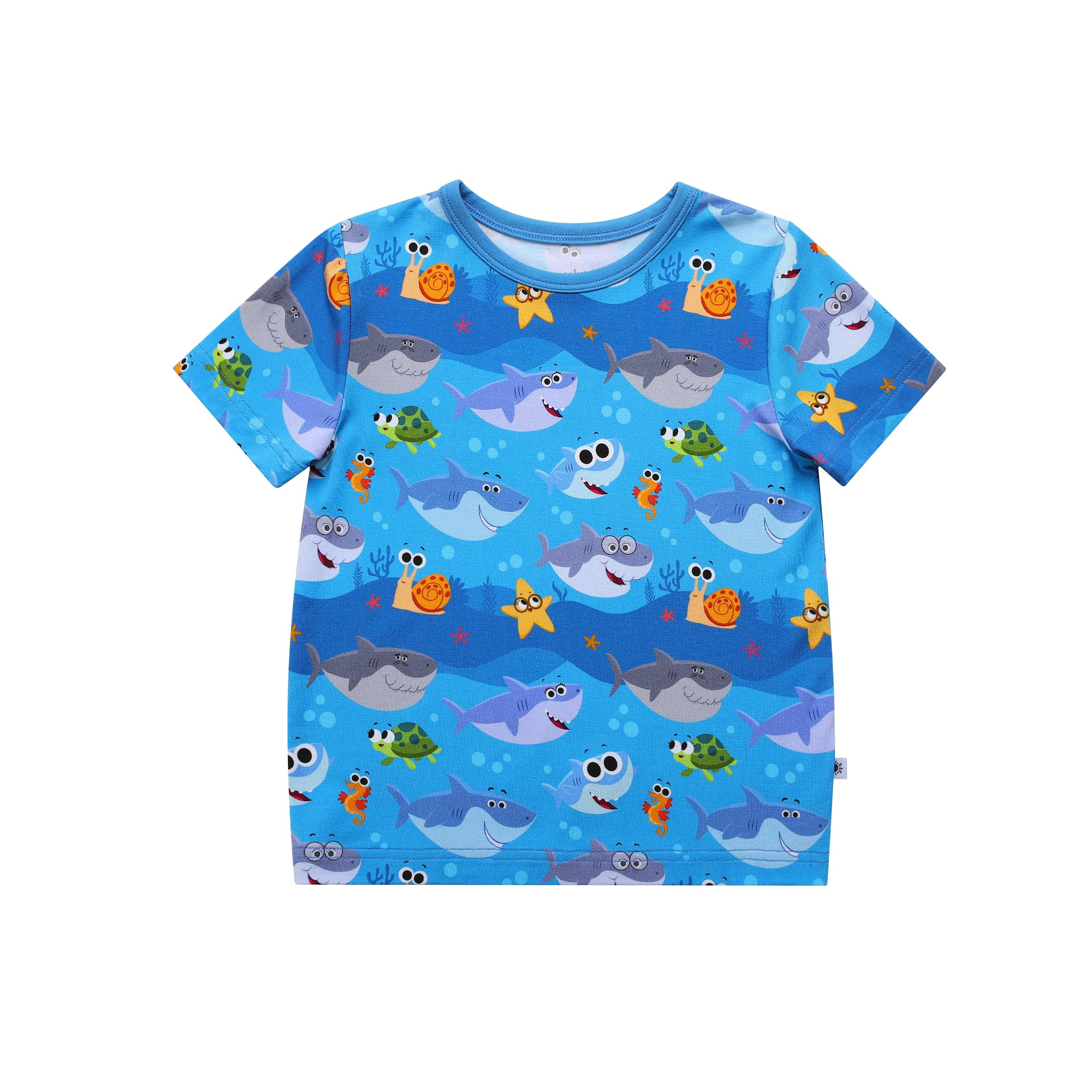 T-shirt - Super Simple™ Baby Shark - Luxe Bamboo - Image 8