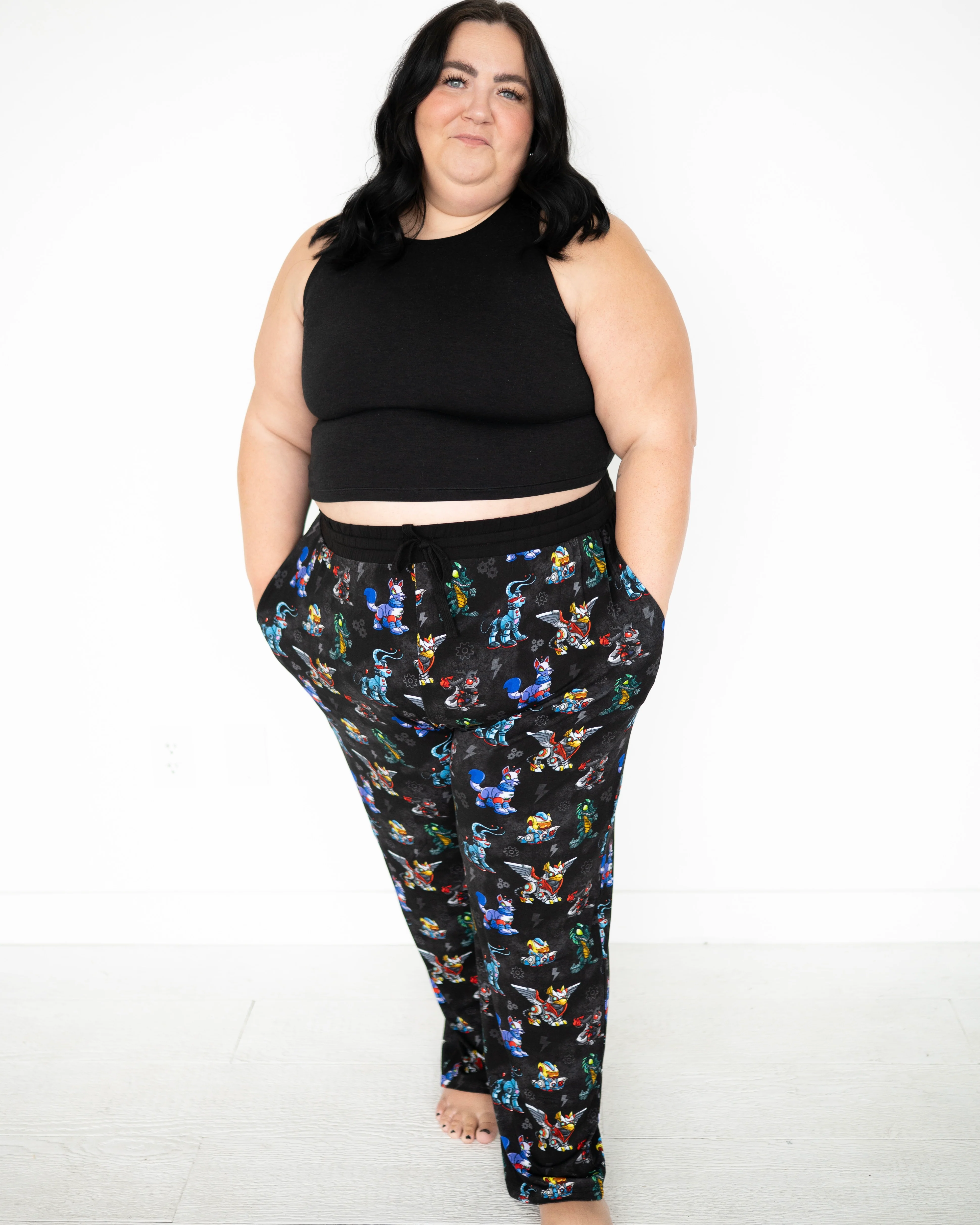 Unisex Adult Sleep Pant - Neopets® Robot - Luxe - Image 11