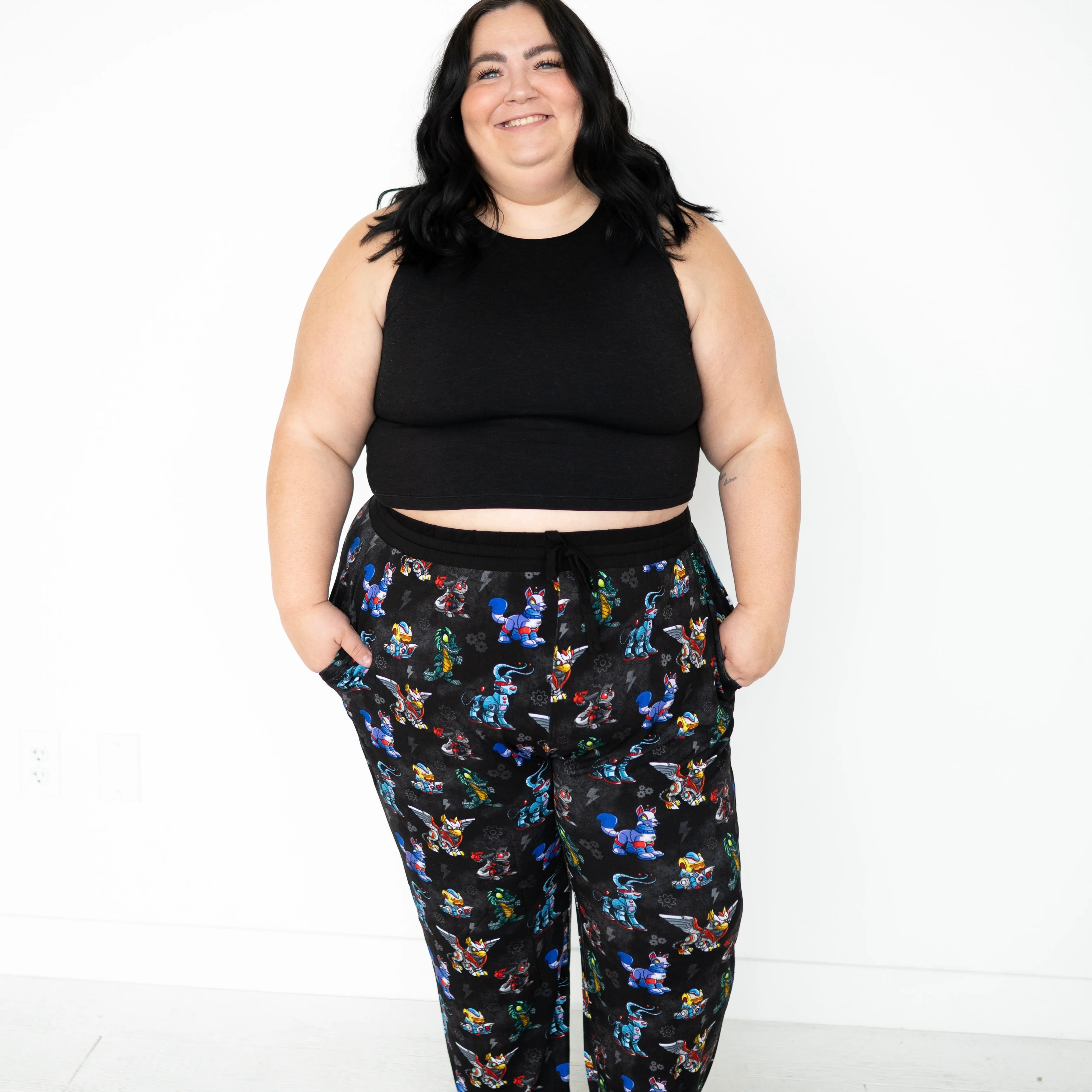 Unisex Adult Sleep Pant - Neopets® Robot - Luxe - Image 12