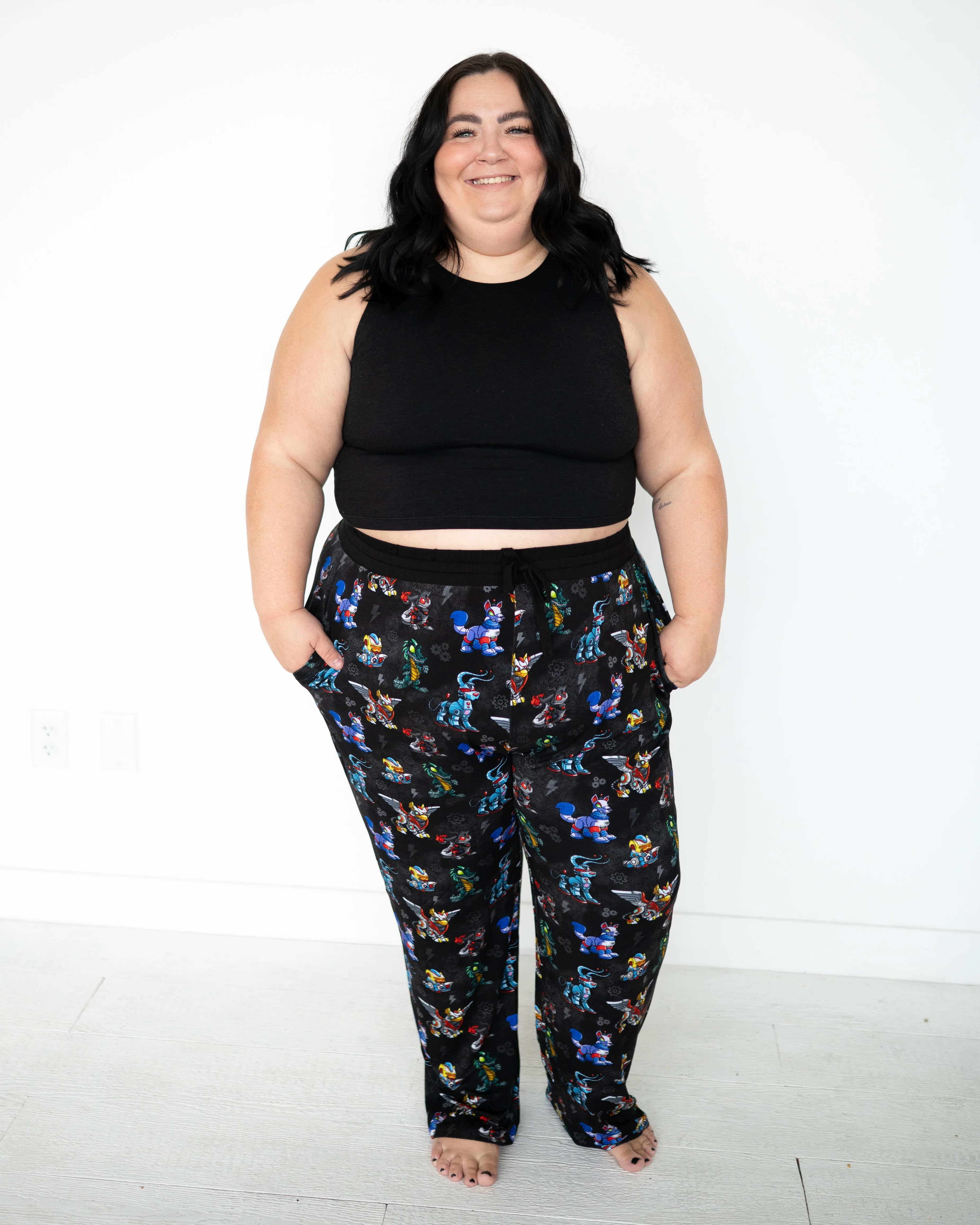 Unisex Adult Sleep Pant - Neopets® Robot - Luxe - Image 13