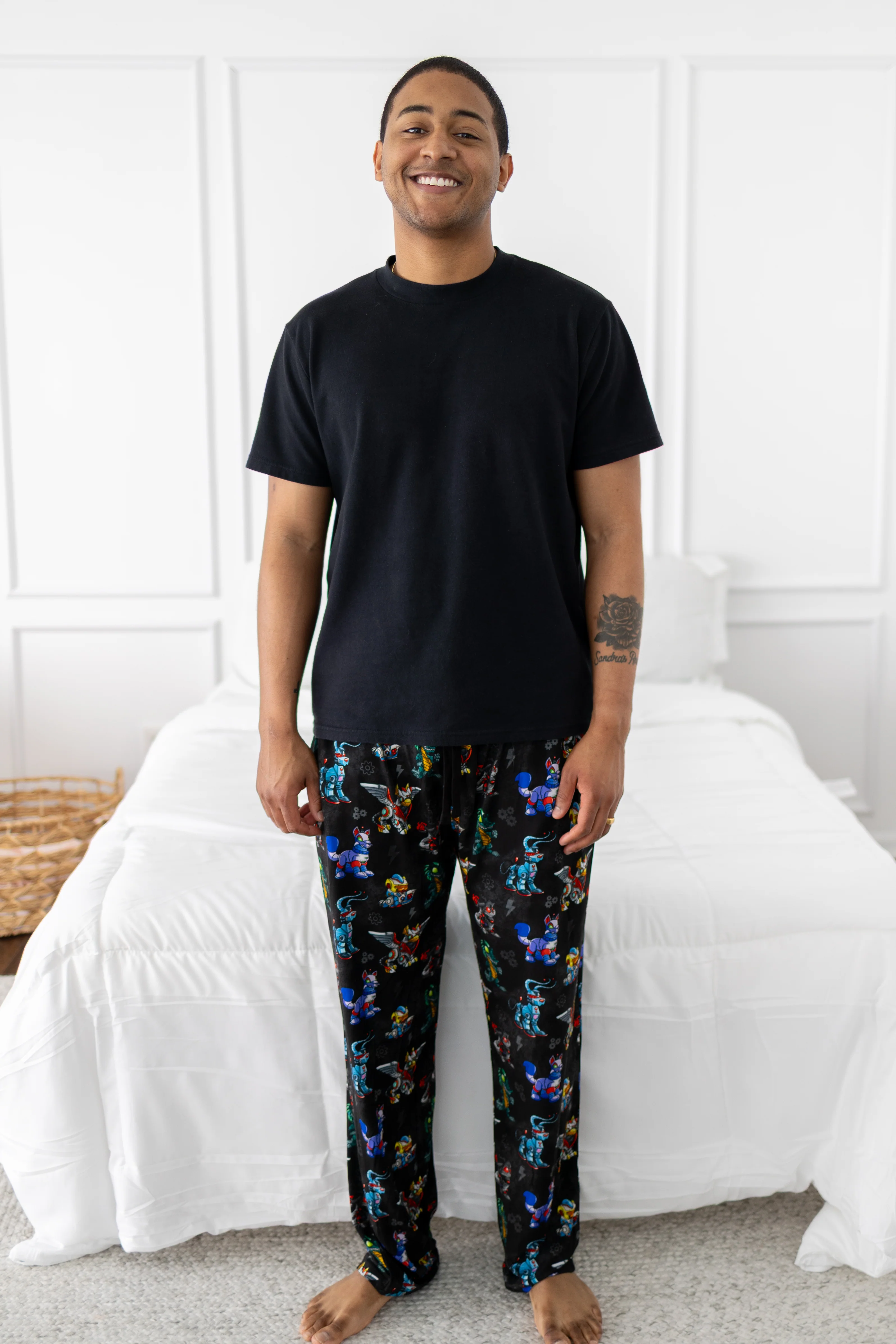 Unisex Adult Sleep Pant - Neopets® Robot - Luxe - Image 4