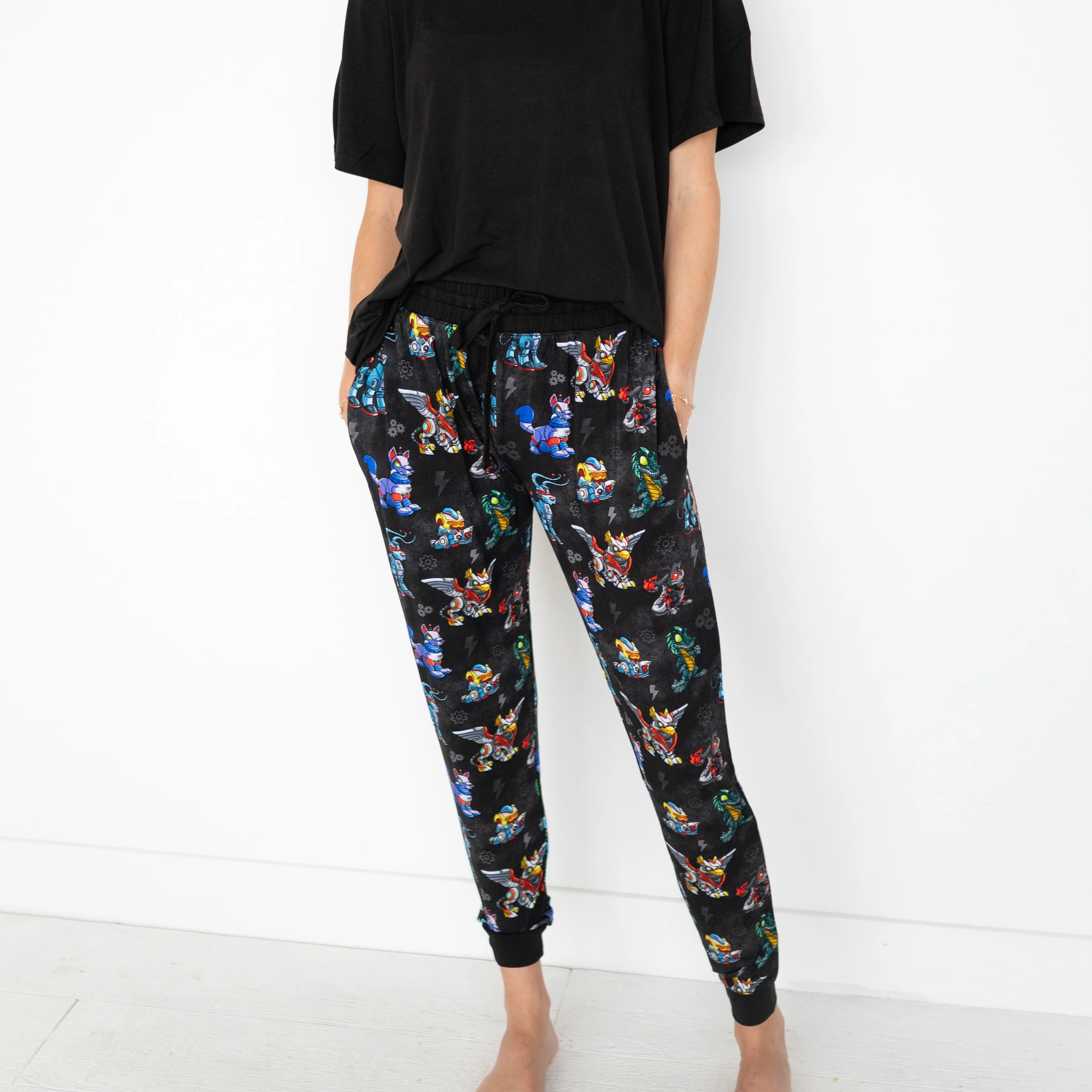 Women's Fit Jogger - Neopets® Robot - Luxe - Image 4