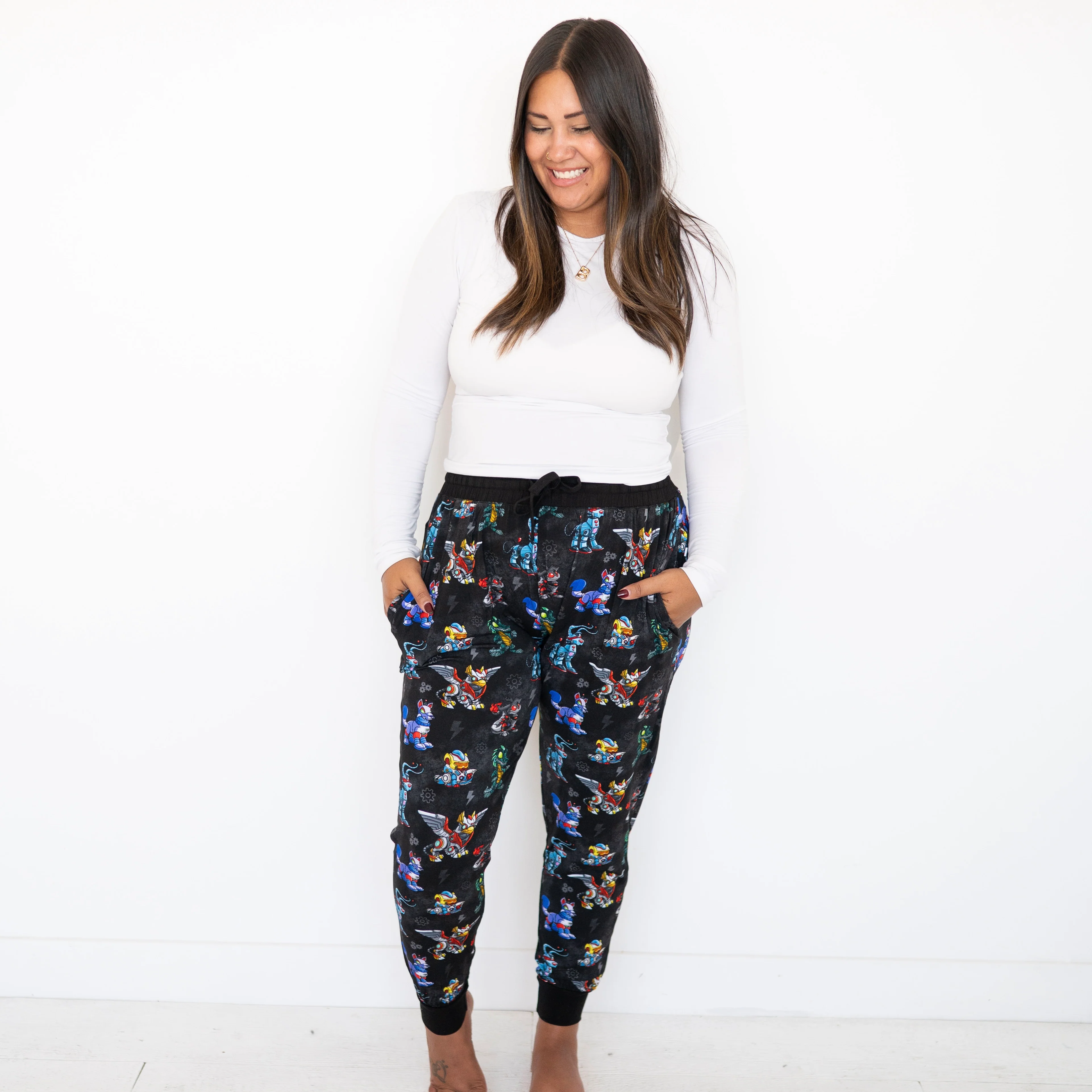 Women's Fit Jogger - Neopets® Robot - Luxe - Image 6
