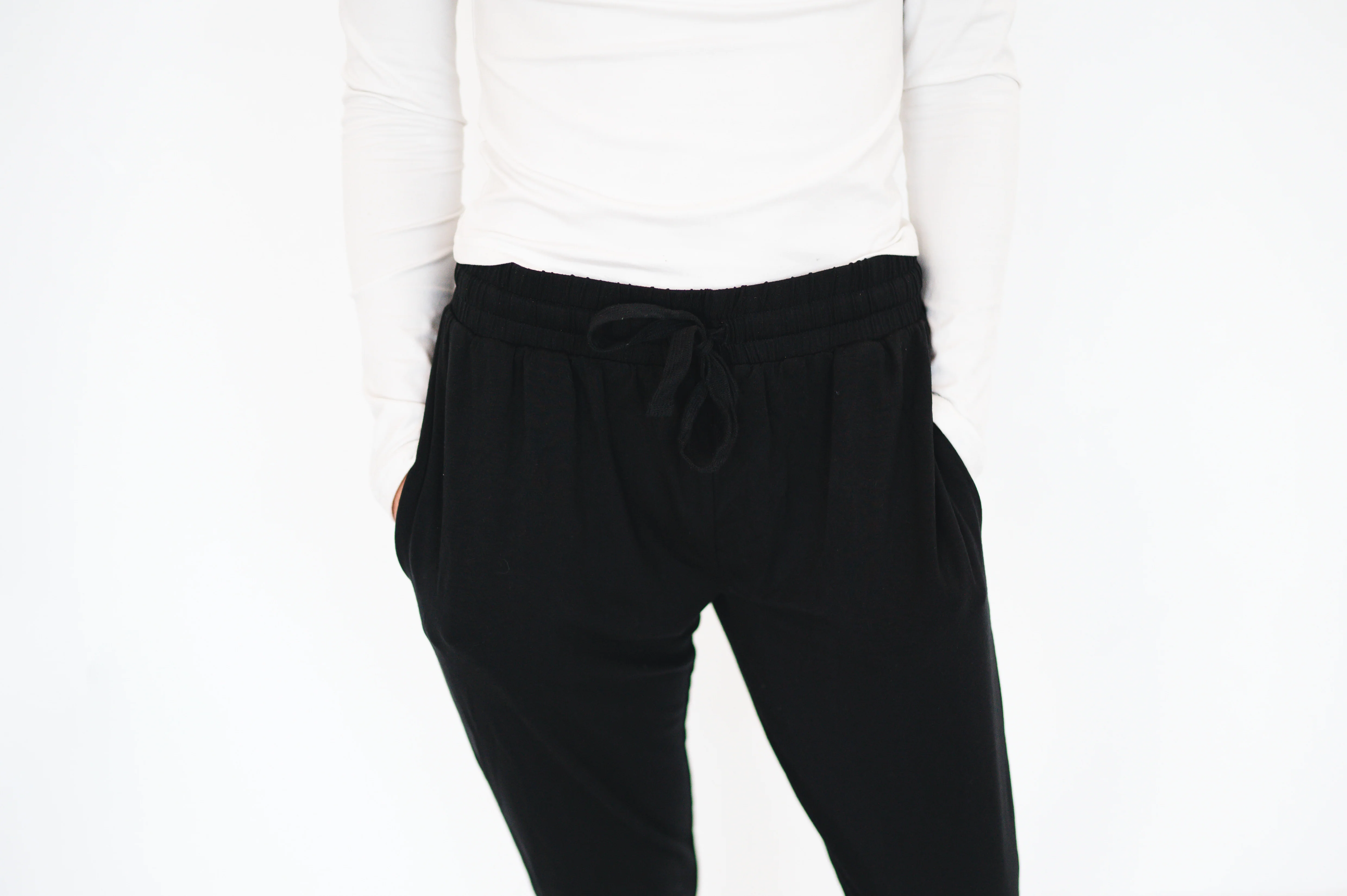 Womens Fit Jogger - Obsidian - Ploom Collective - Luxe Bamboo - Image 5