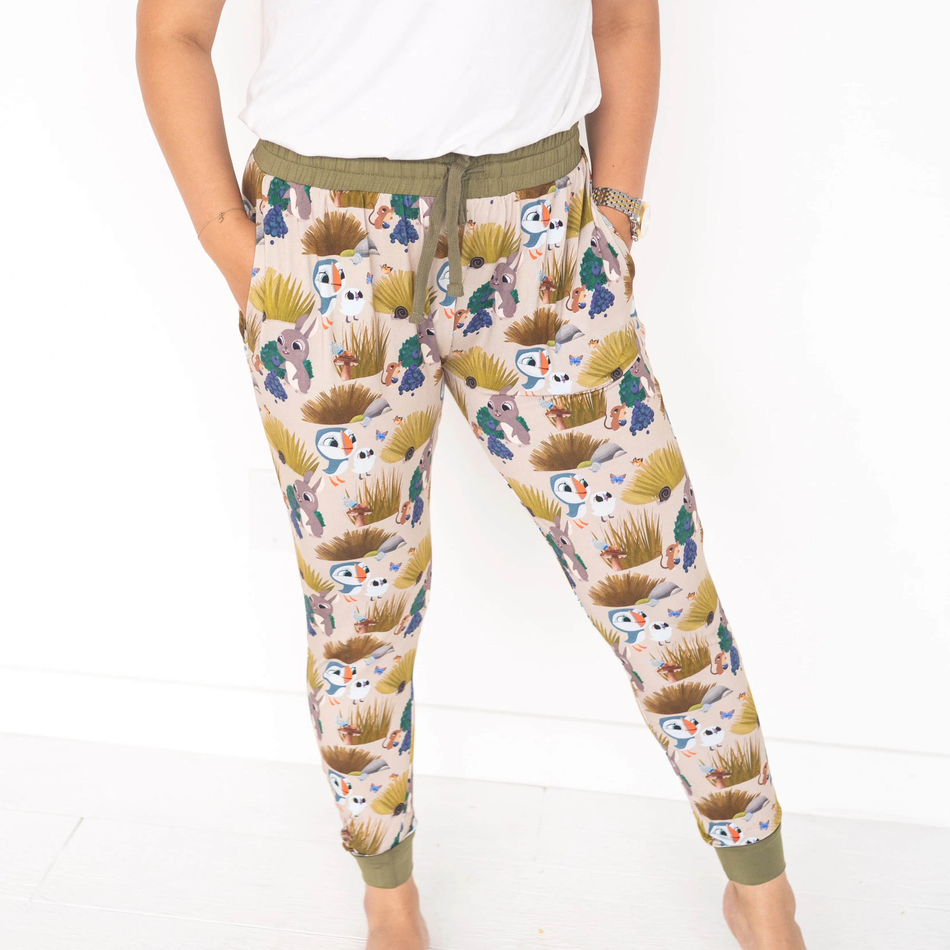 Womens Fit Jogger - Puffin Rock™ - Luxe Bamboo - Image 3