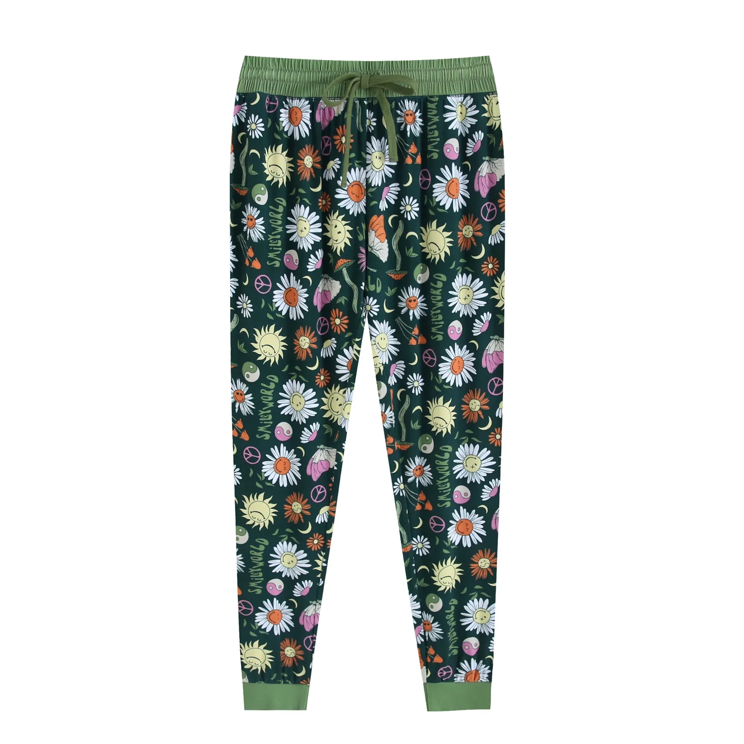 Womens Fit Jogger - SmileyWorld® Groovy - Luxe Bamboo - Image 8