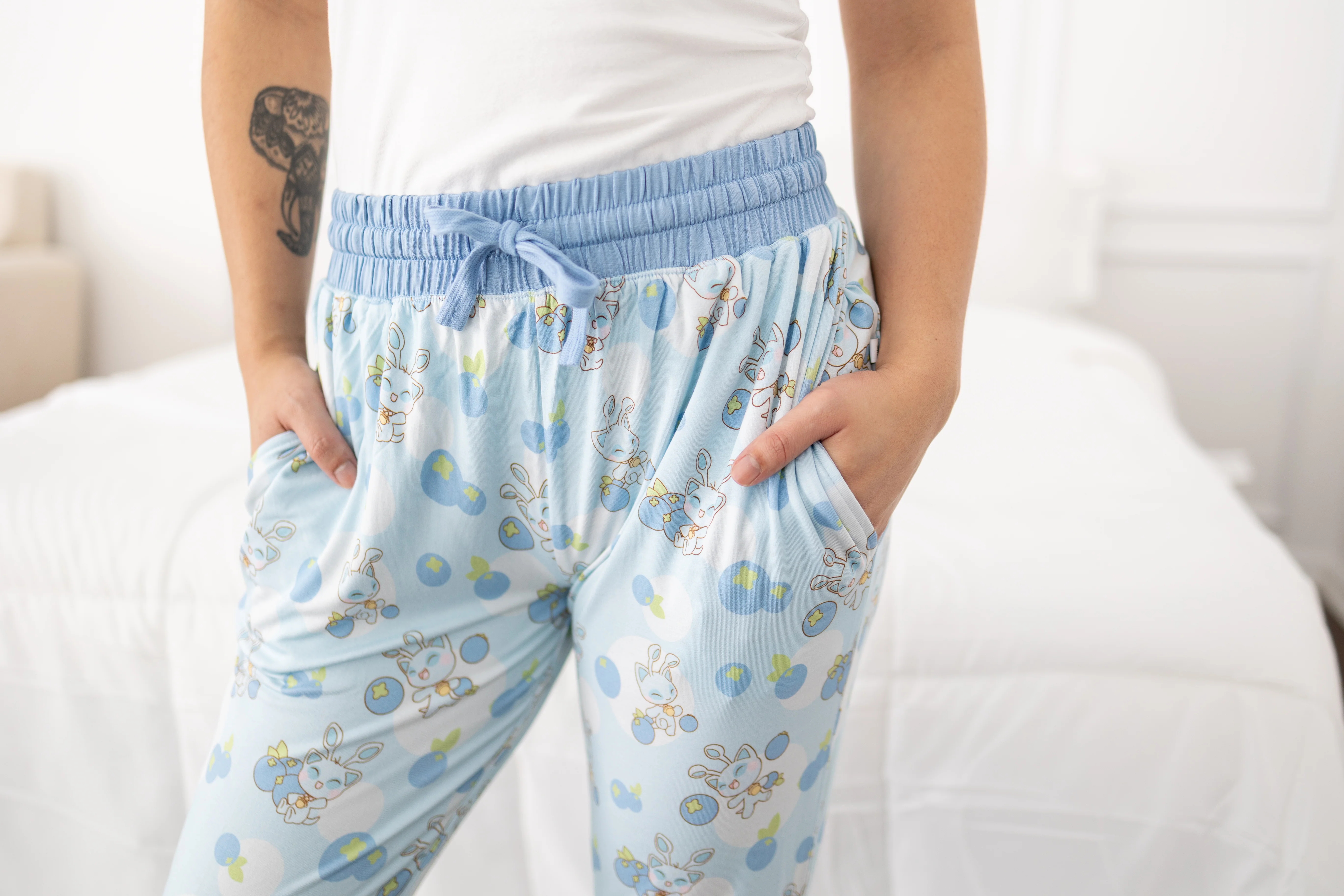 Women's Fit Joggers - Neopets® Blueberry Baby - Luxe - Image 10