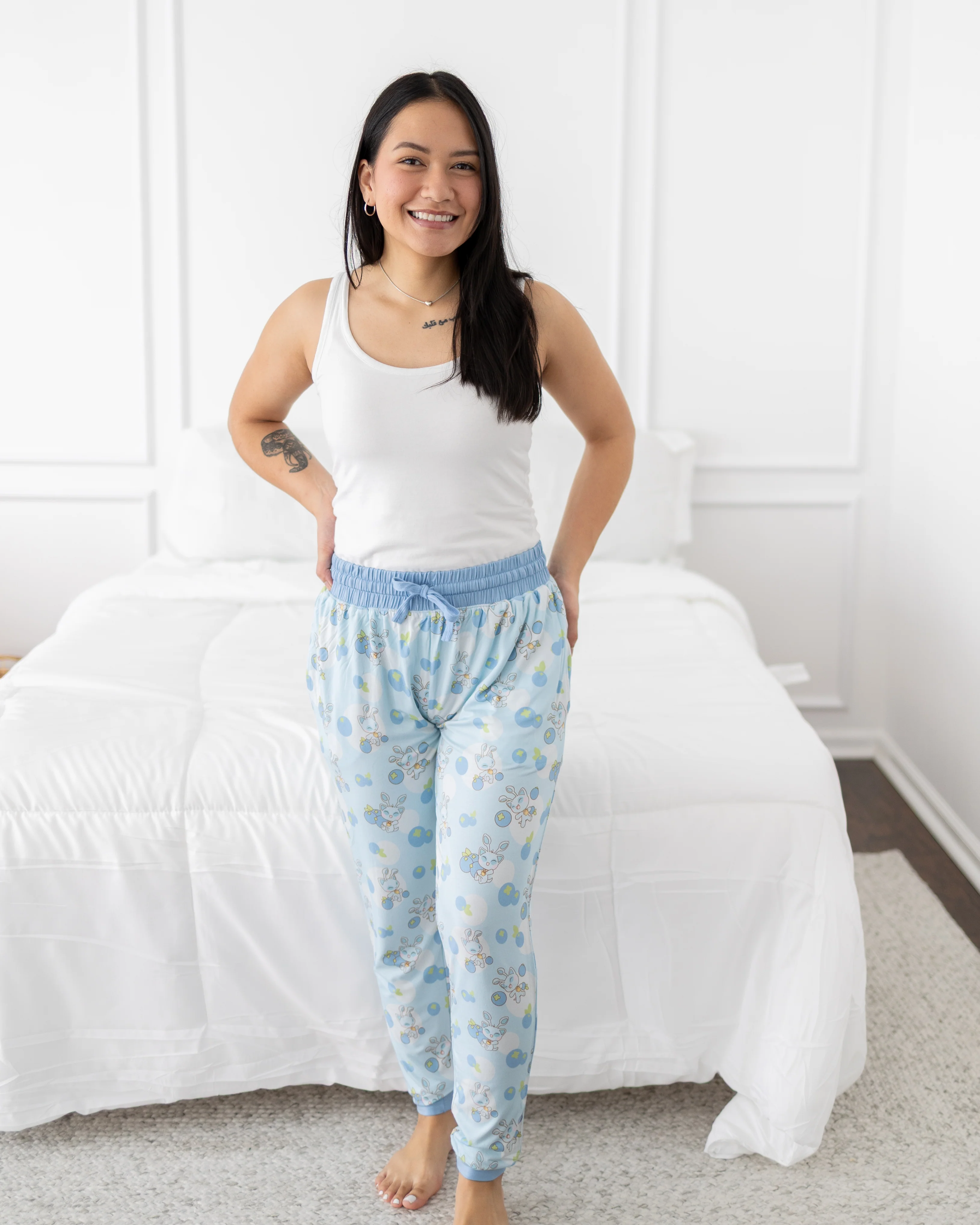 Women's Fit Joggers - Neopets® Blueberry Baby - Luxe - Image 9