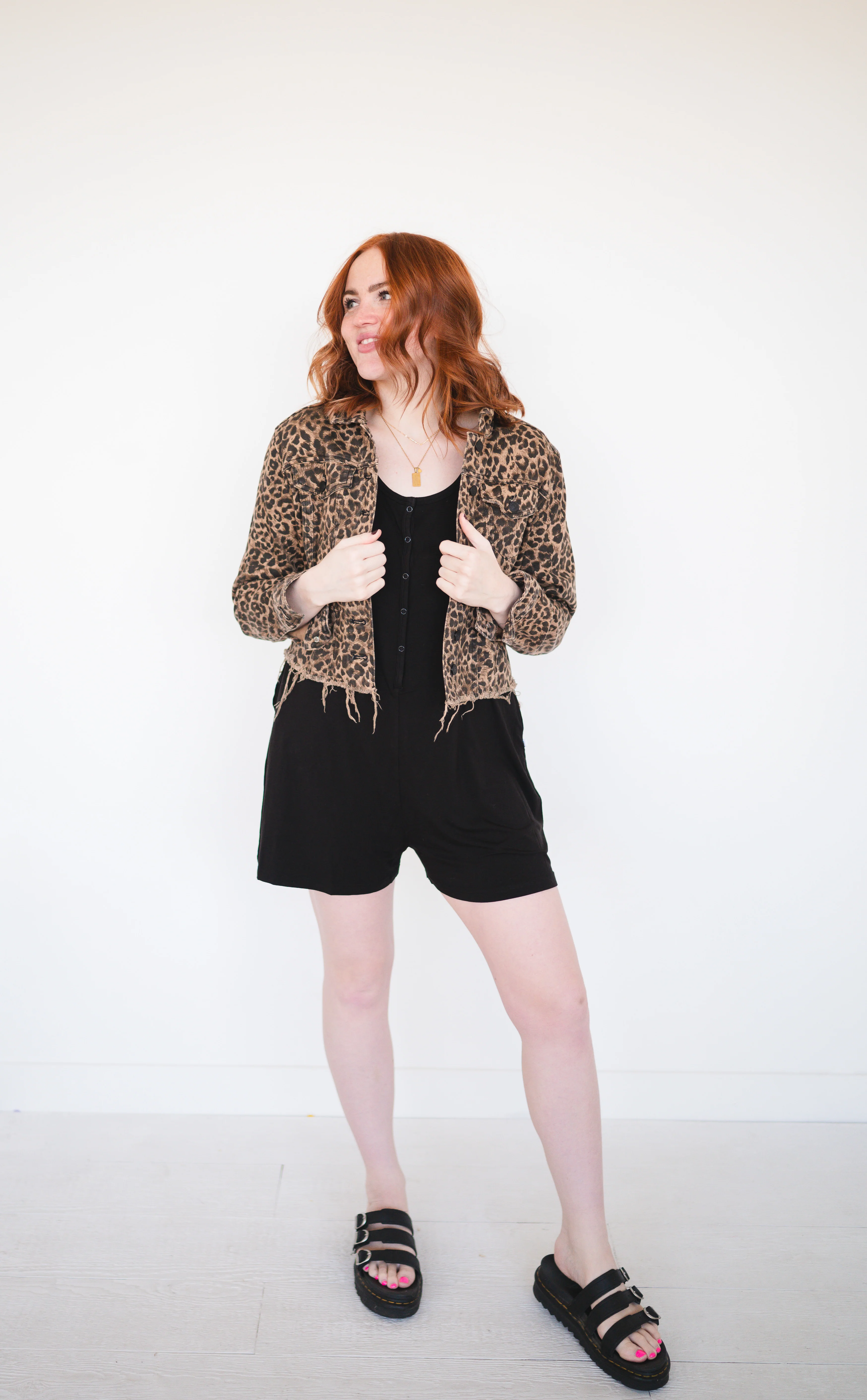 Adult Shorty Romper - Obsidian - Ploom Collective - Luxe Bamboo - Image 5