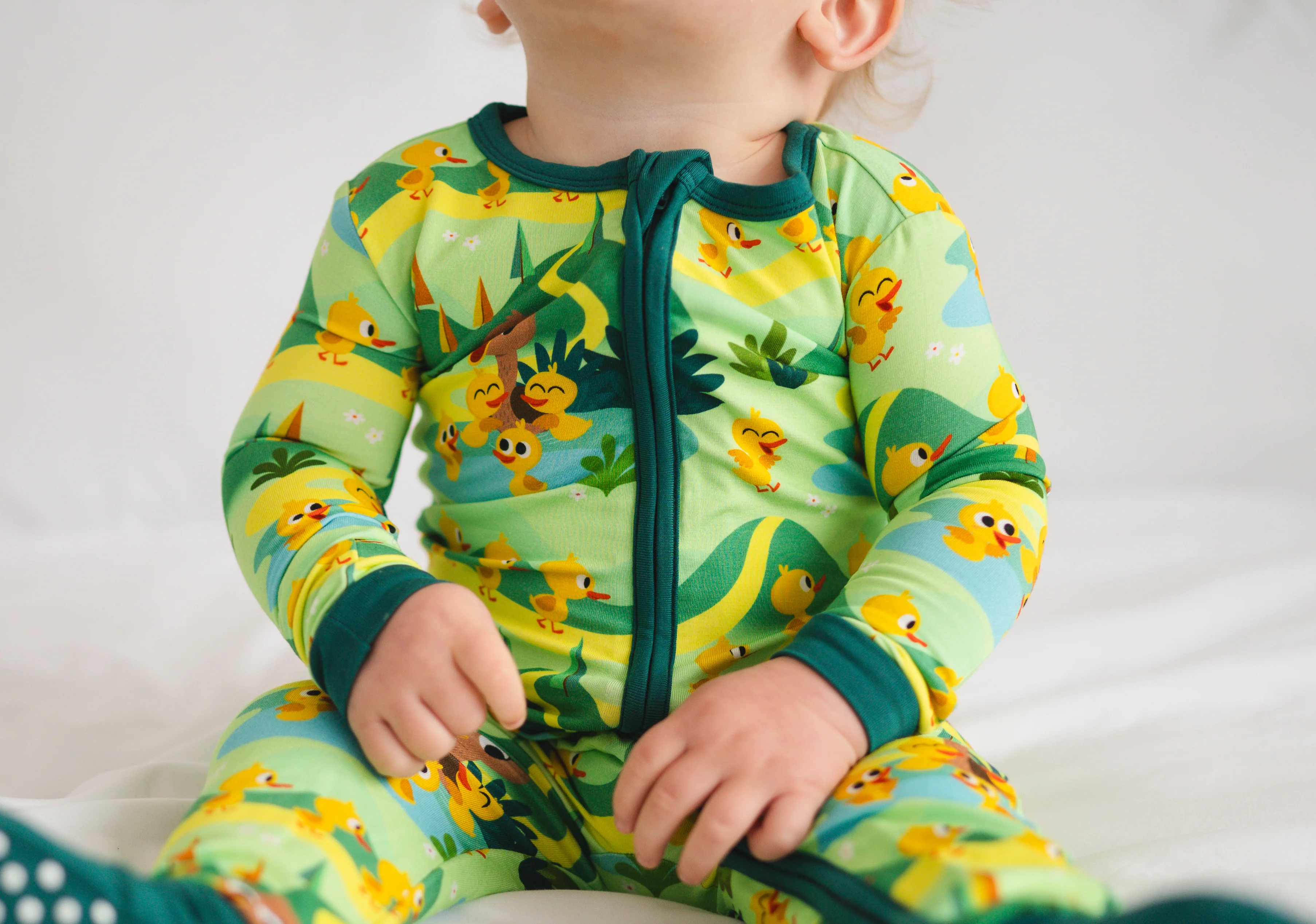 Flexi-Fit Zip PJ - Super Simple™ 5 Little Ducks - Luxe Bamboo - Image 3