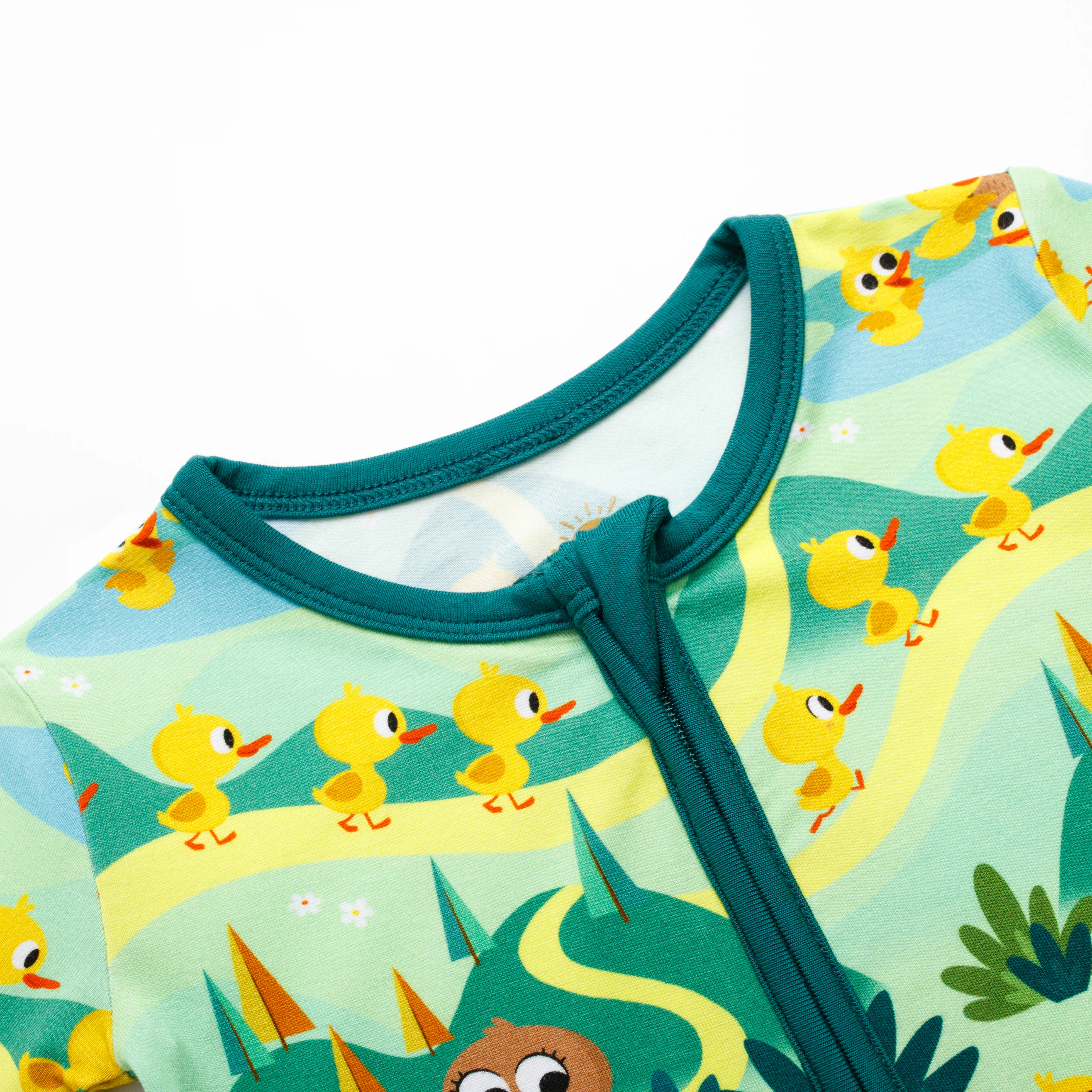 Flexi-Fit Zip PJ - Super Simple™ 5 Little Ducks - Luxe Bamboo - Image 4