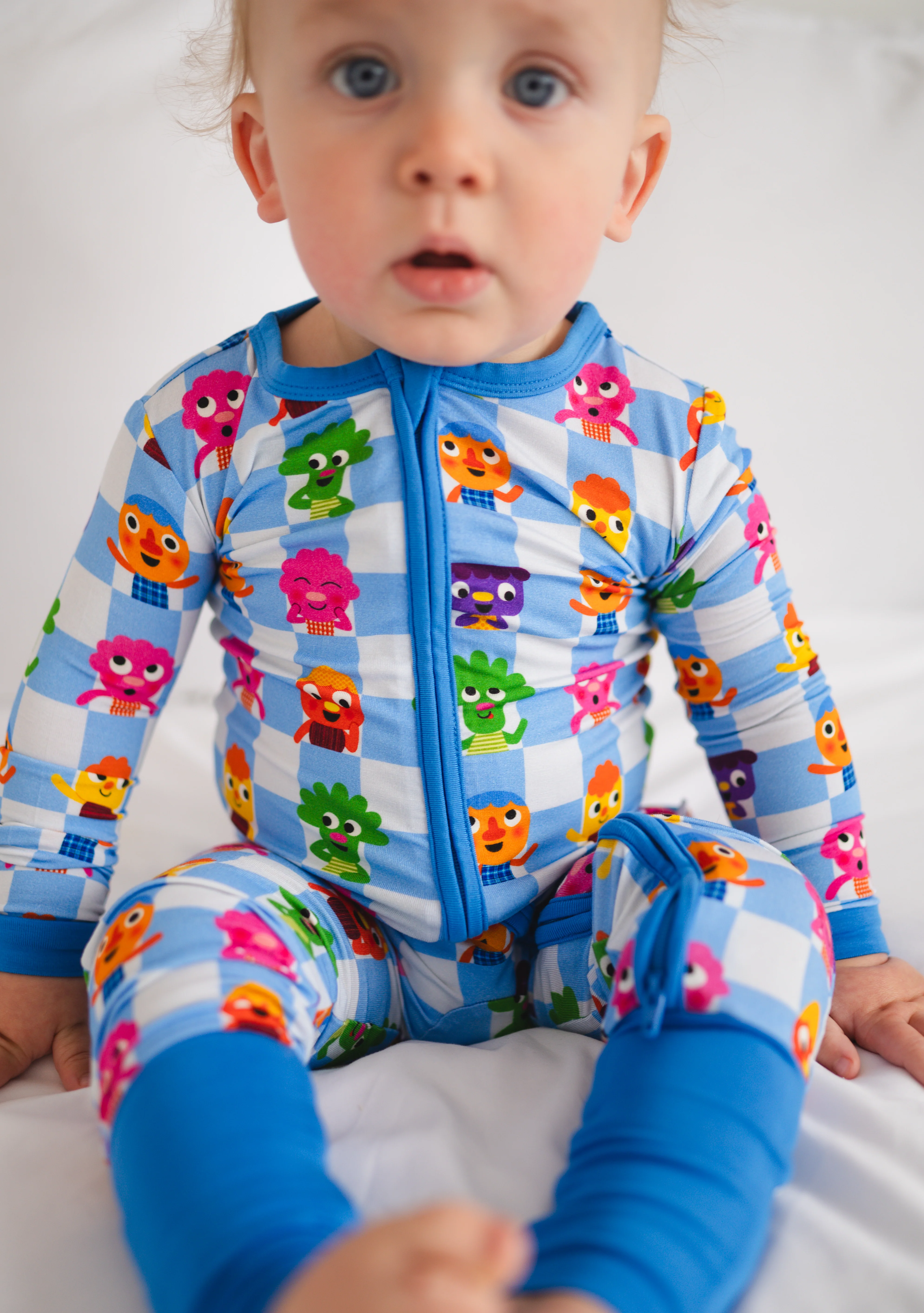 Flexi-Fit Zip PJ - Super Simple™ - Noodle & Pals - Luxe Bamboo - Image 5